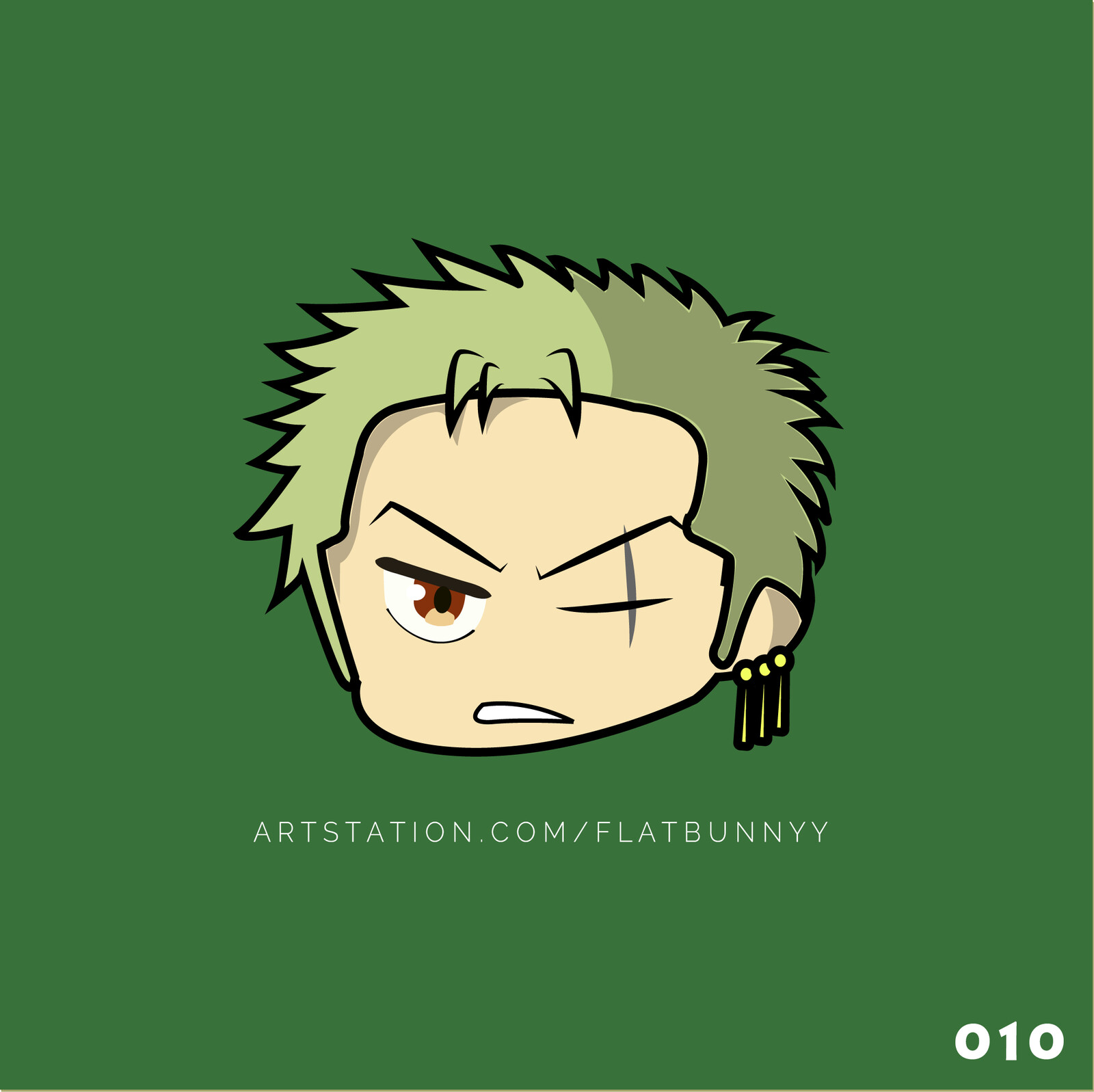 Thumb Image - Zoro One Piece Chibi, HD Png Download - vhv