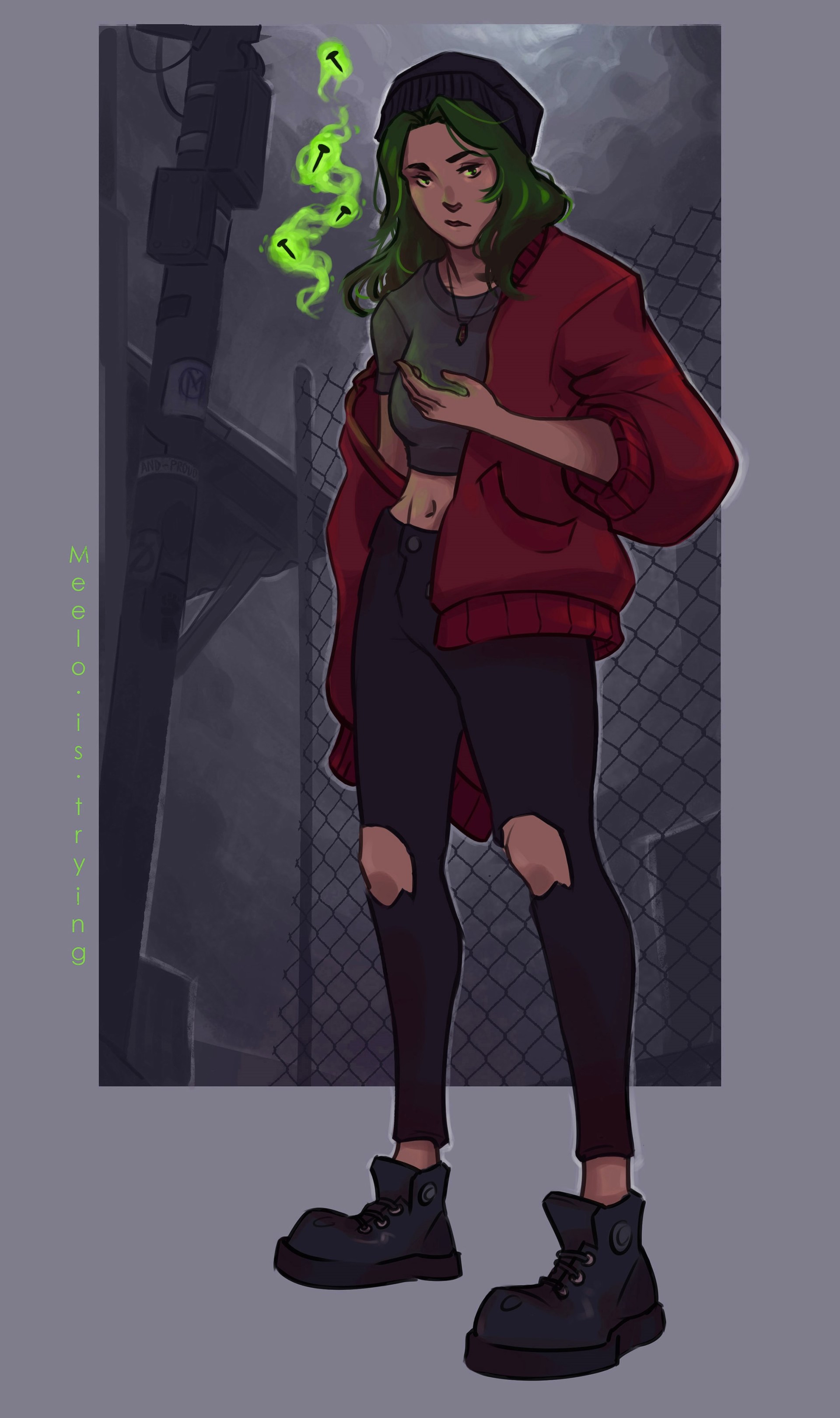 Mathilde Gurib'll show them trouble