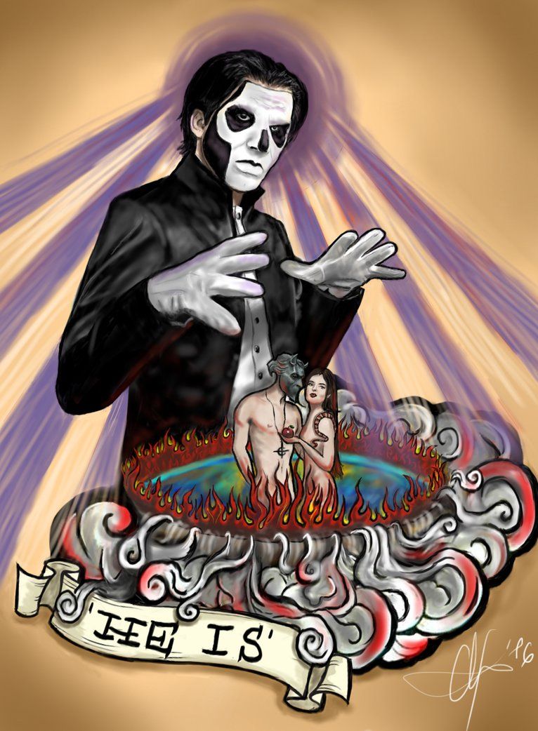 GHOST (B.C.) Papa Emeritus III - 'He Is'. Rock y metal, Artistas, Bandas
