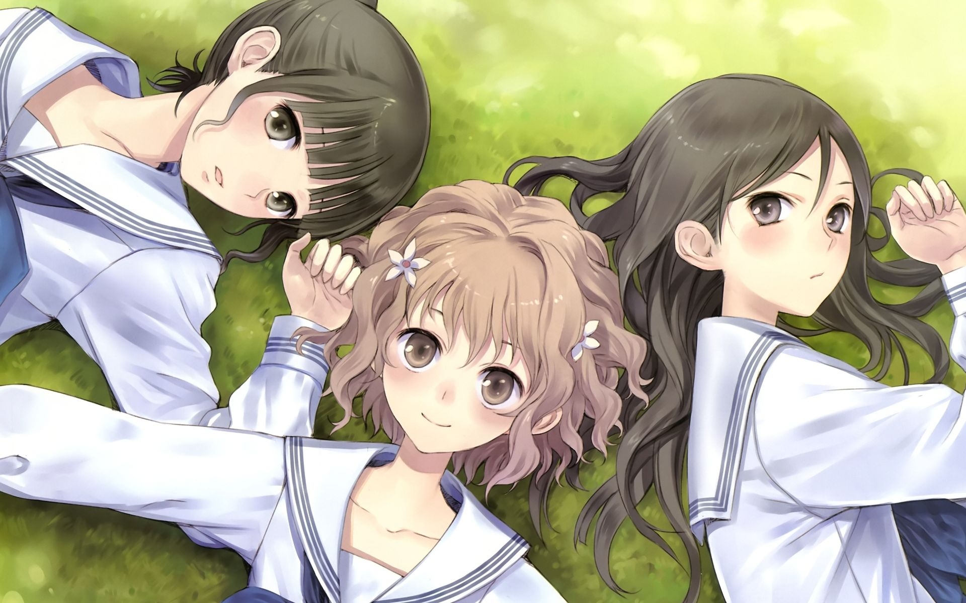 hanasaku iroha anime girls 1920x1080 wallpaper