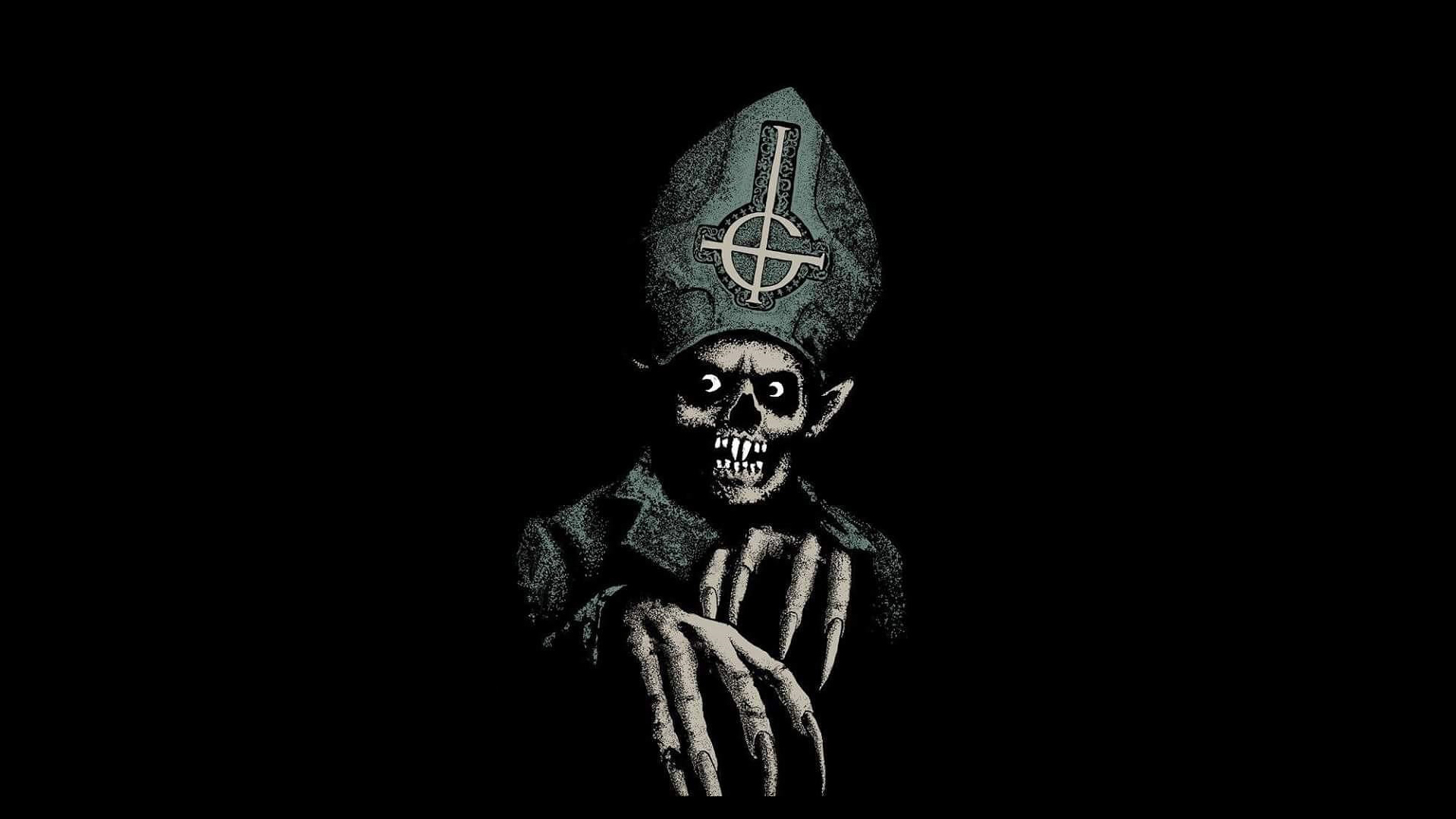 Wallpaper, Ghost B C, ghost, Papa Emeritus 1920x1080