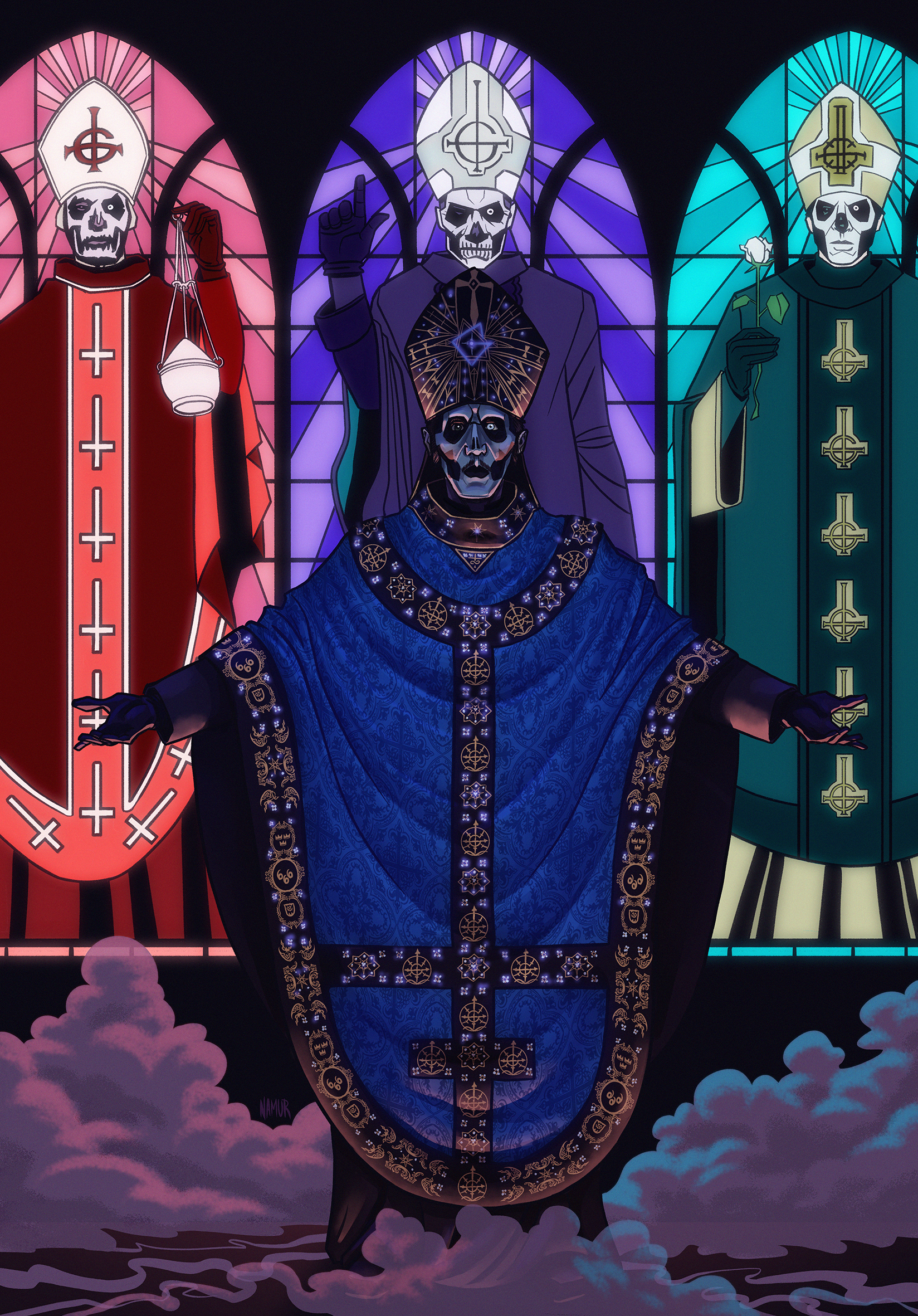 HABEMUS PAPAM. Papa Emeritus IV by me.: Ghostbc