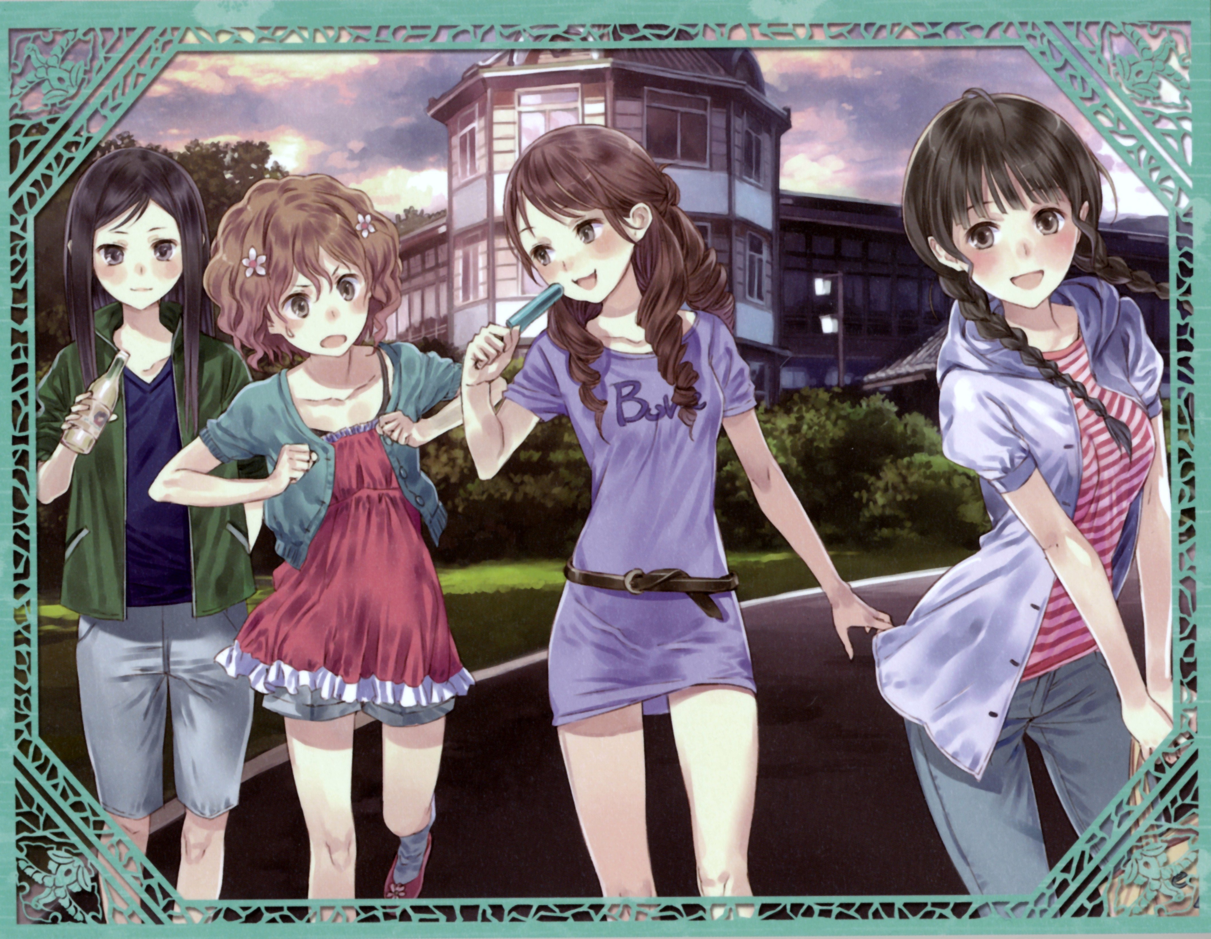Hanasaku Iroha (The Colors Of The Blooming) Wallpaper Anime Image Board