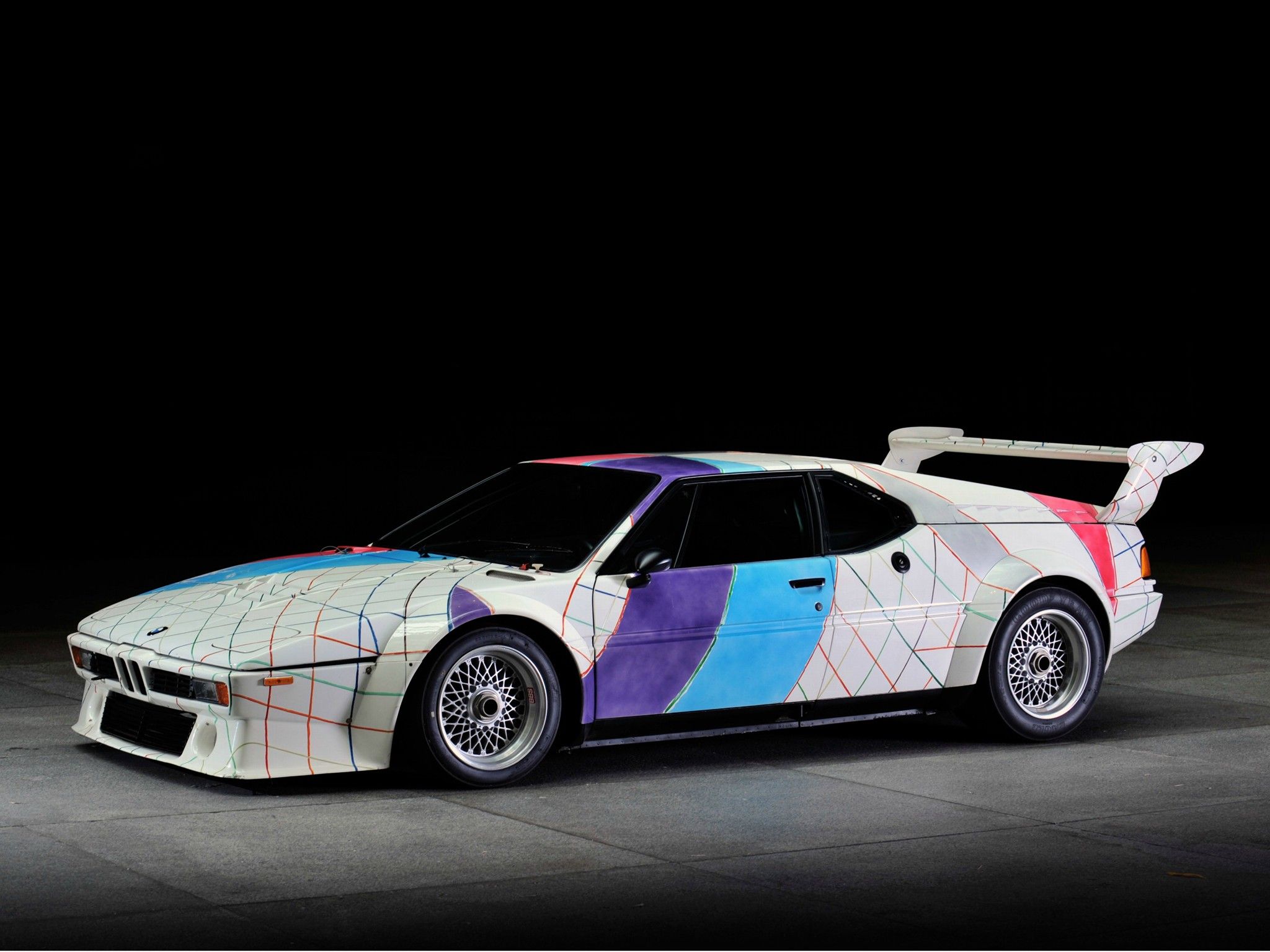 BMW Art Car Wallpaper