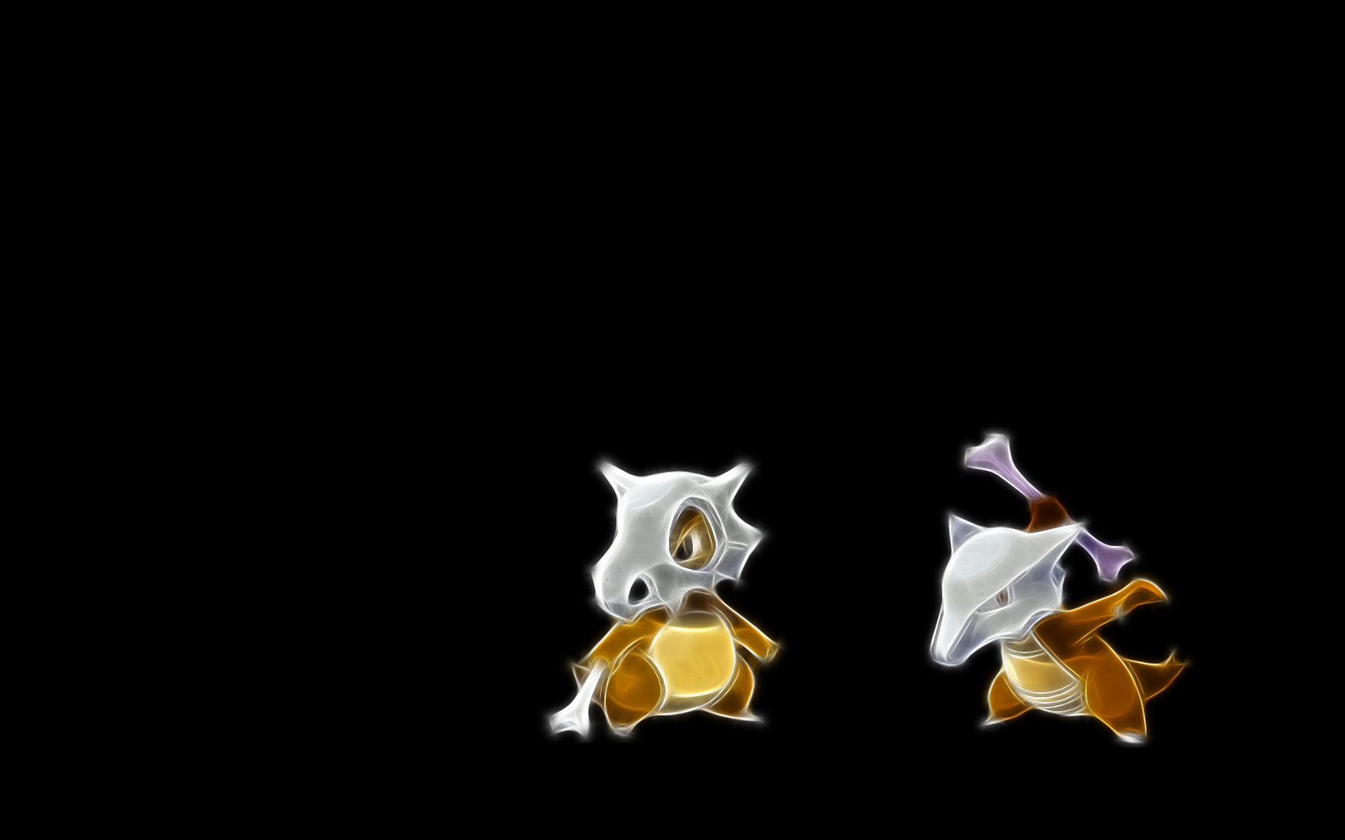 Cubone Pokemon Ground Pokemon Marowak Pokemon Wallpaper:1920x1200