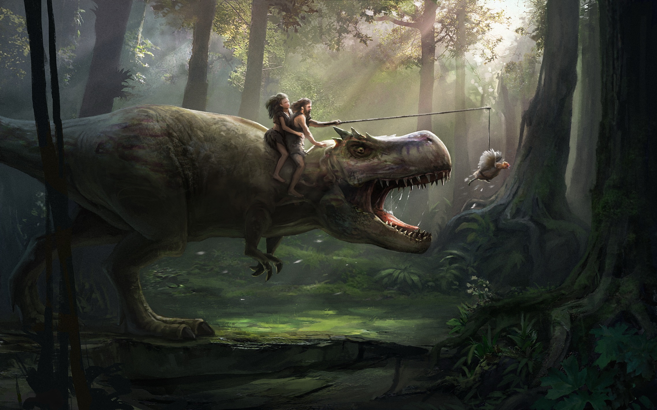 dinosaur HD wallpaper, background