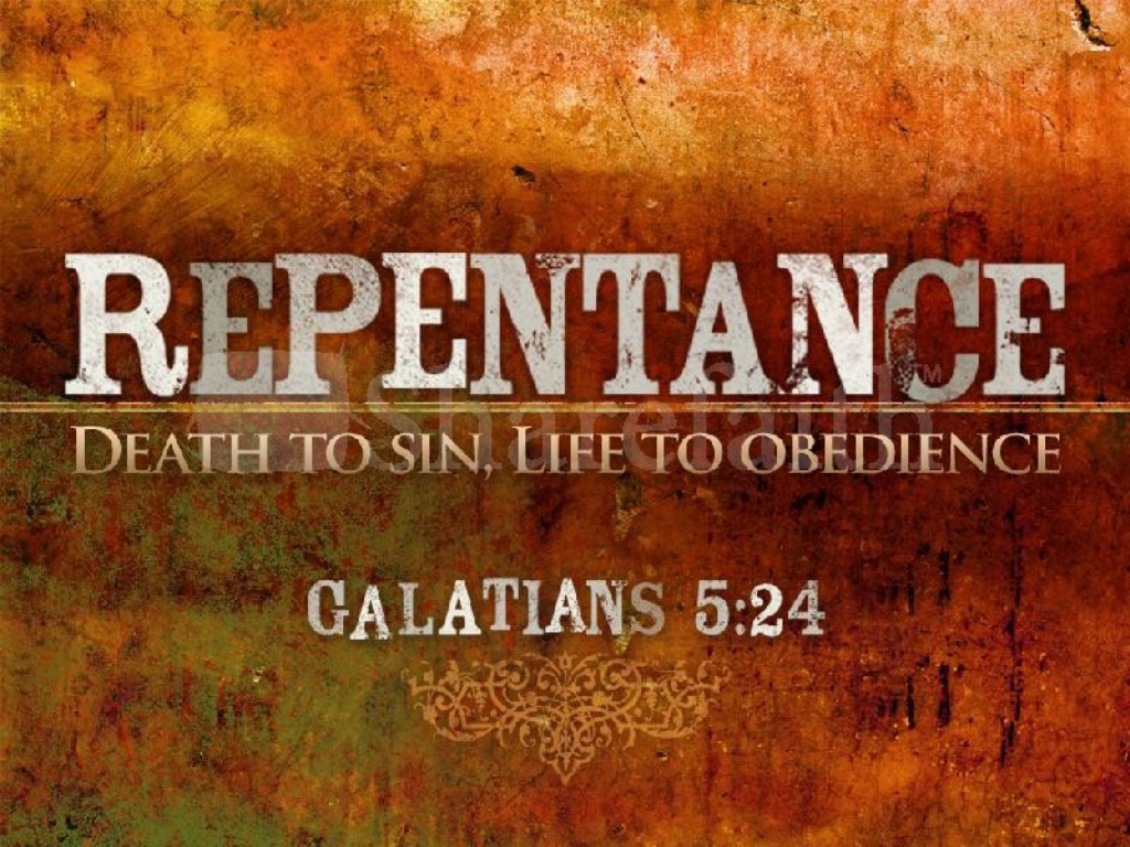 Repent Wallpaper