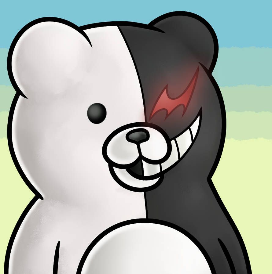 애니. Danganronpa, Danganronpa monokuma, Kawaii anime