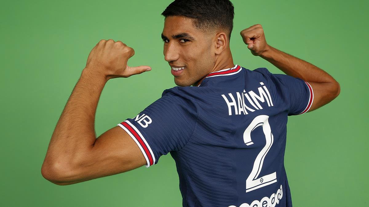 Achraf Hakimi Will Wear Number 2 For Paris Saint Germain: SquadNumbers