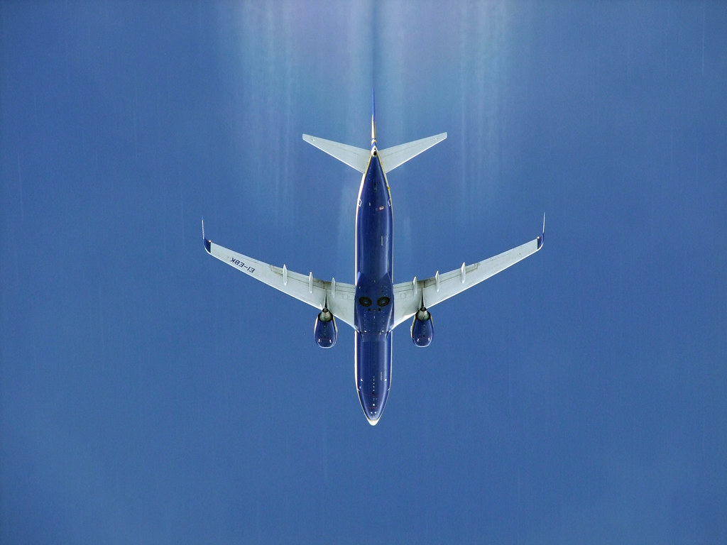 Ryanair Boeing 737 800 EI EBK. Ryanair Boeing 737 8AS Flyin