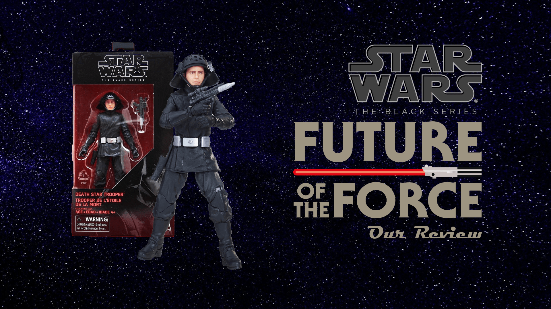 Black Series Review. Death Star Trooper (Second Release) Of The Force