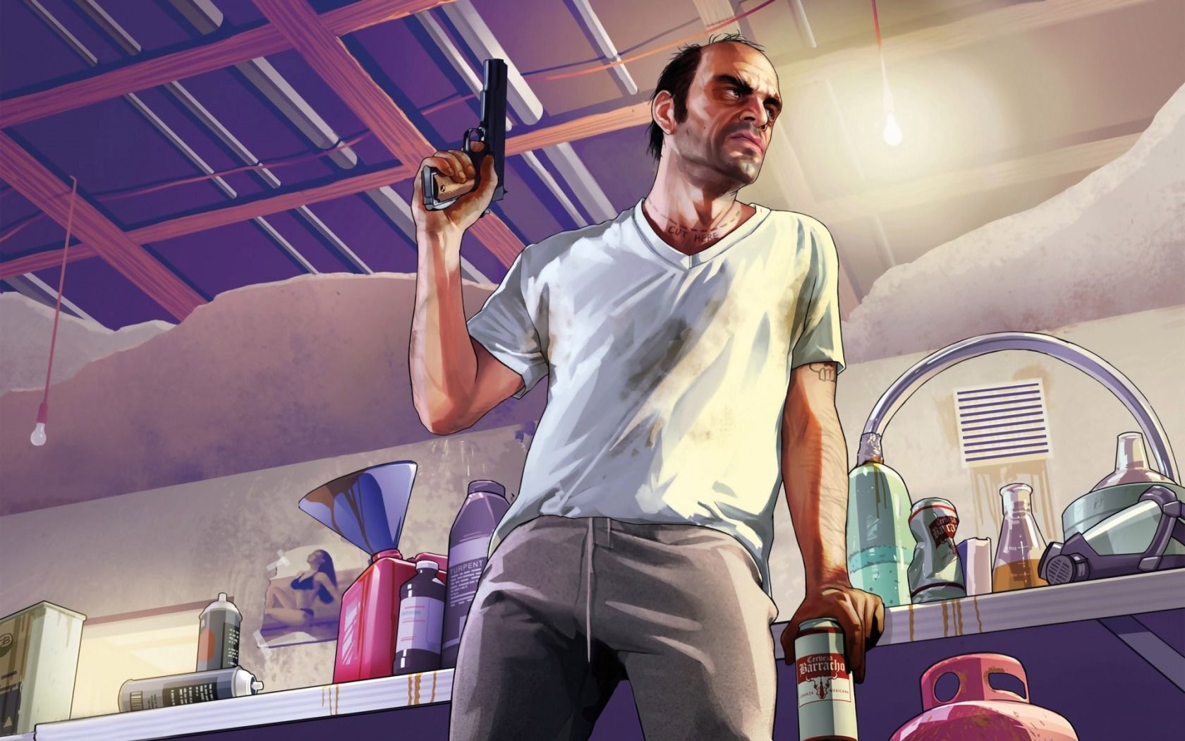 Trevor Phillips for GTA. Grand theft auto, Grand theft auto artwork, Gta