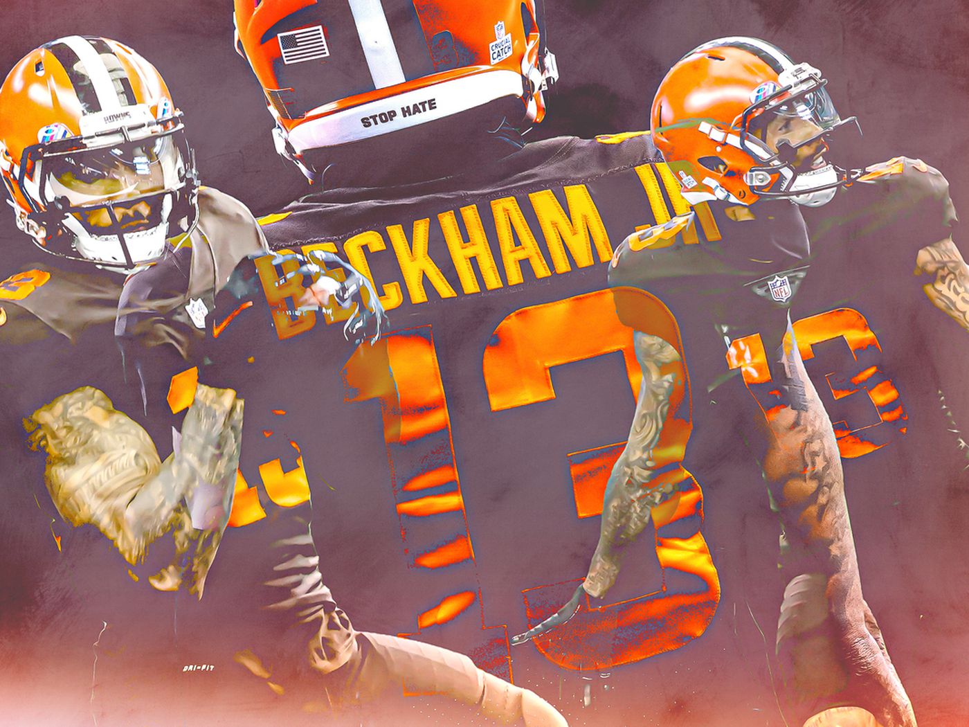 The Odell Beckham Jr. the Browns Traded for Finally Arrived