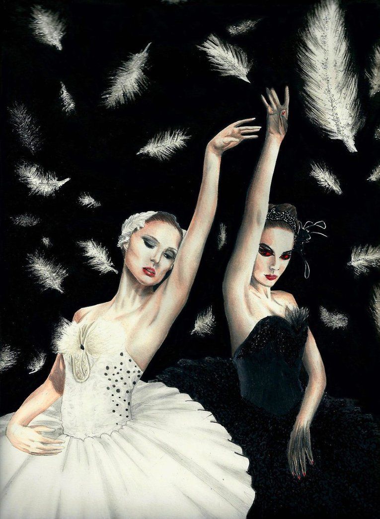 Black Swan Fan Art: Black Swan. Black swan movie, Black swan, White swan