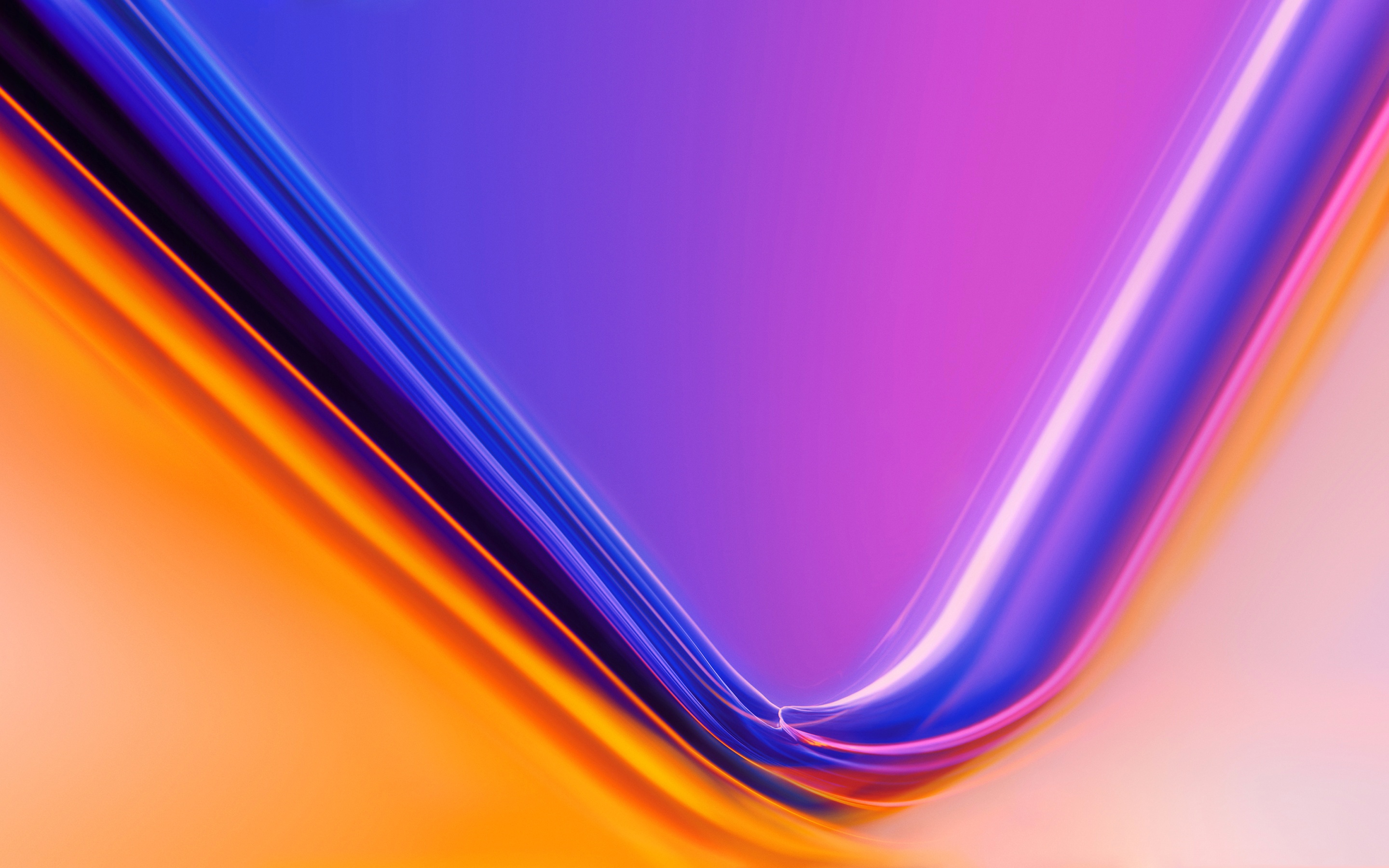 Purple Orange Waves Background, Bright Background, 7 Pro Wallpaper For Pc