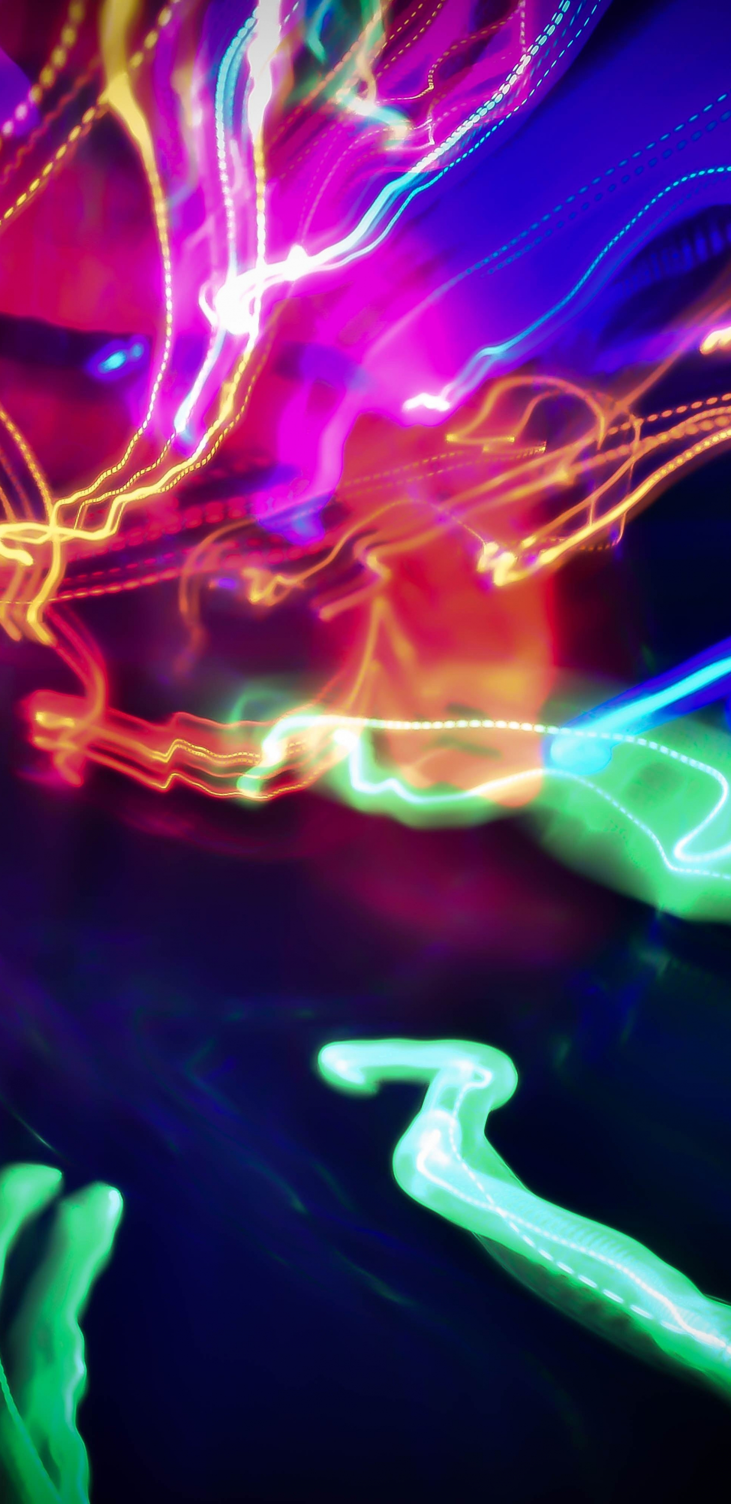 Download 1440x2960 wallpaper blur, light, lines, colorful, samsung galaxy s8, samsung galaxy s8 plus, 1440x2960 HD image, background, 17851