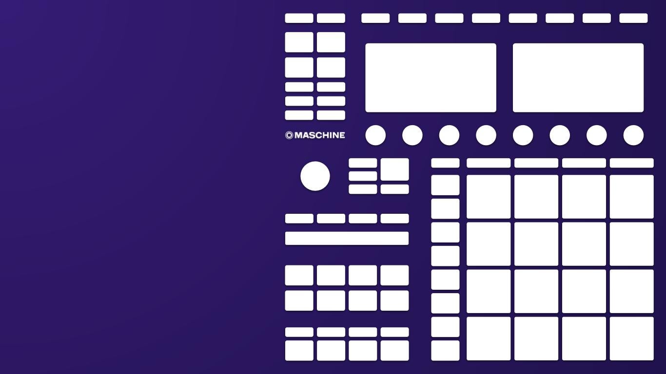 For the people that suggested it, here is a background for the MK3: maschine