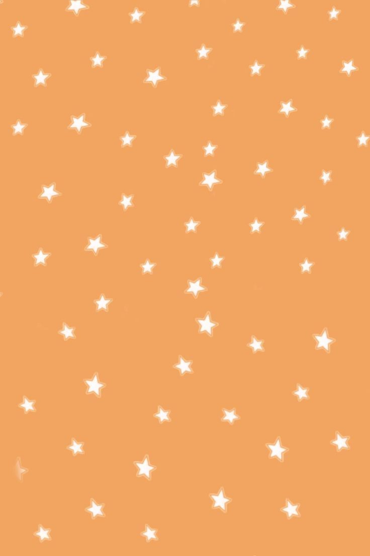 orange with stars. Orange aesthetic, Orange wallpaper, Aesthetic iphone wallpaper