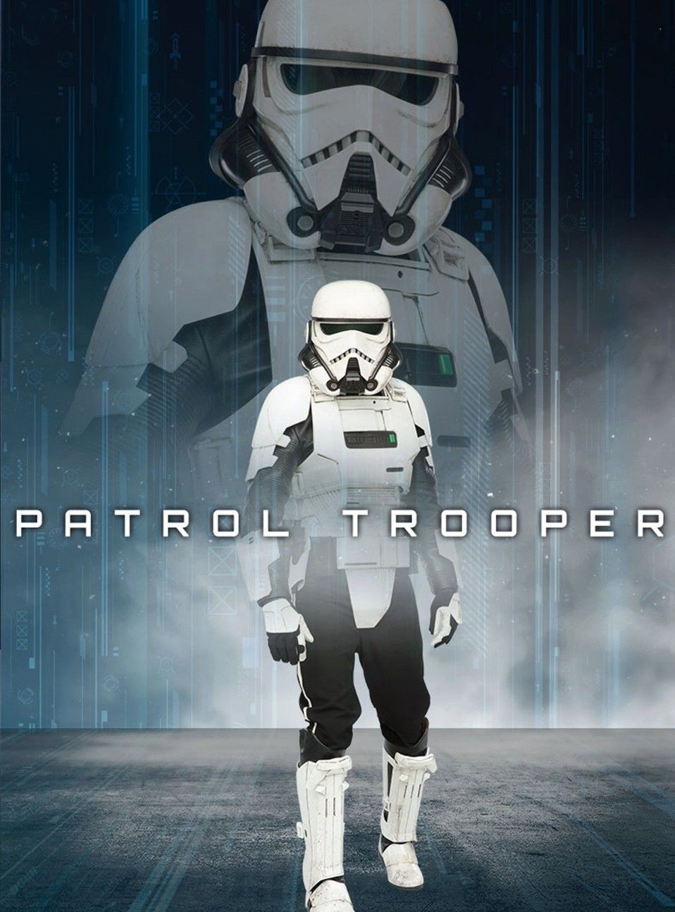 Patrol Trooper from Solo. Love the look of these characters. #patroltrooper #stormtrooper #galacticempire #im. Star wars picture, Star wars rpg, Star wars helmet