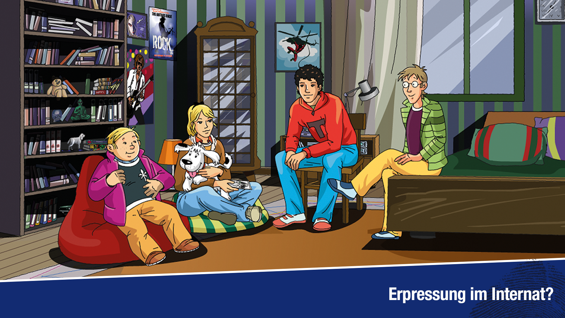 TKKG Feuerprobe, Apps & Games