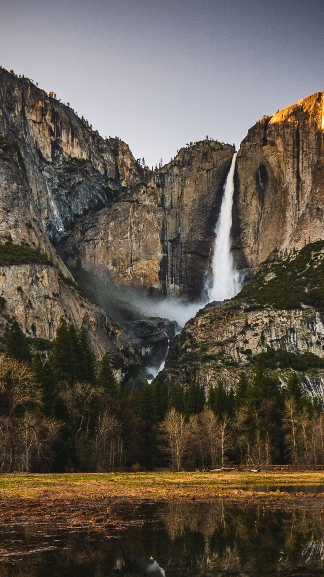 Yosemite fall, nature, national park mountains Wallpaper. Yosemite wallpaper, Yosemite falls, Nature photographs