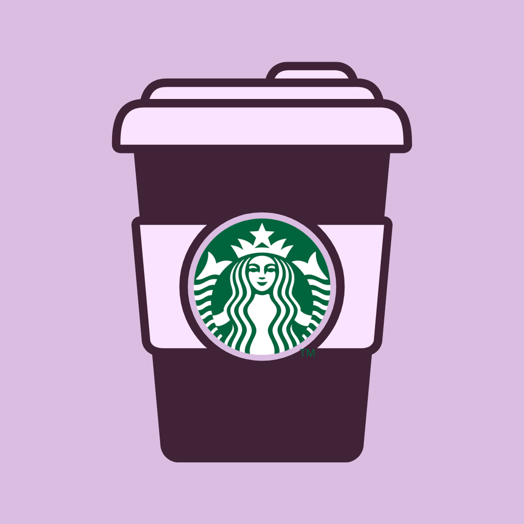 iOS 14 Starbucks icon purple. App icon design, Ios app icon, Purple