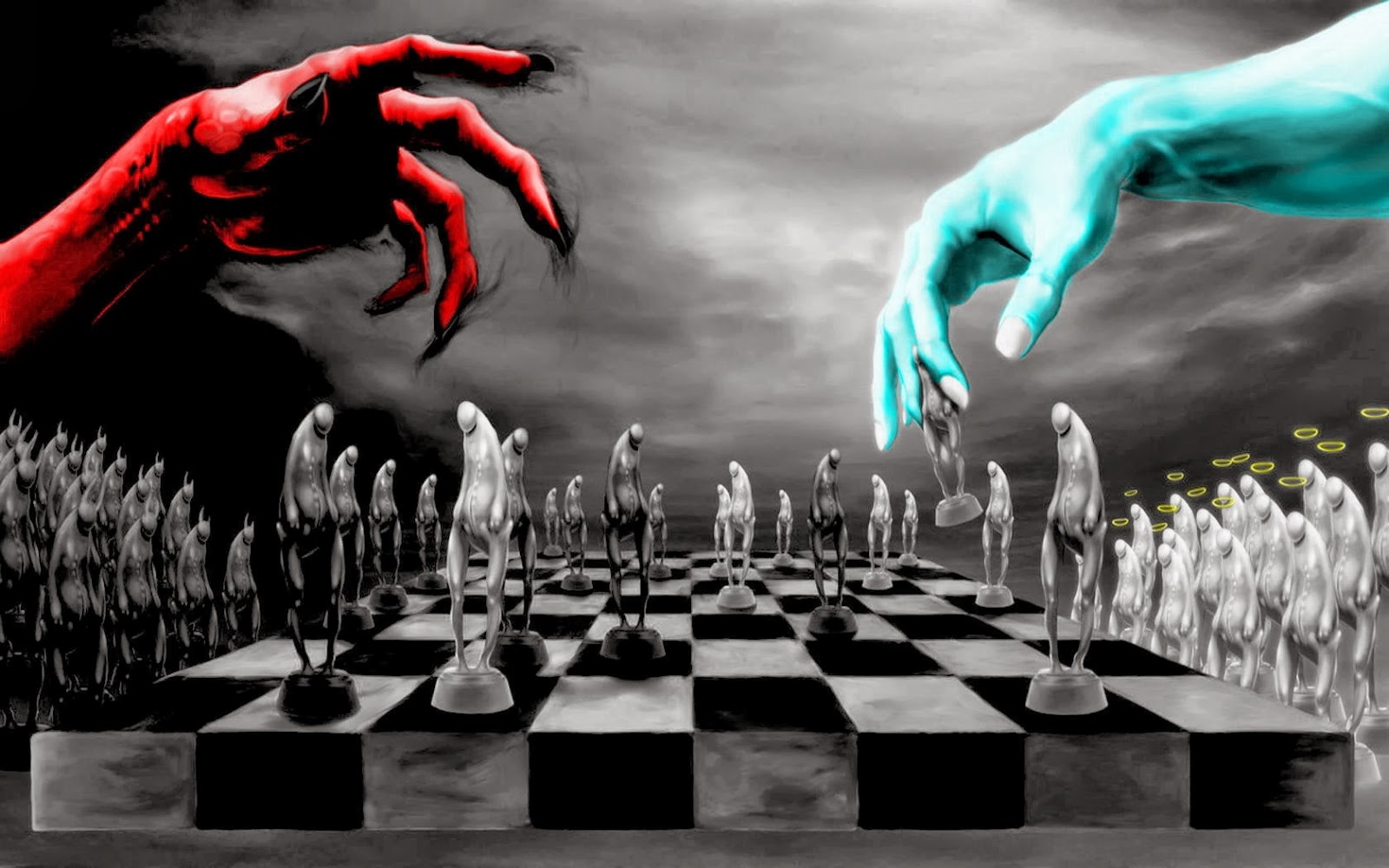 HD 3d chess wallpapers