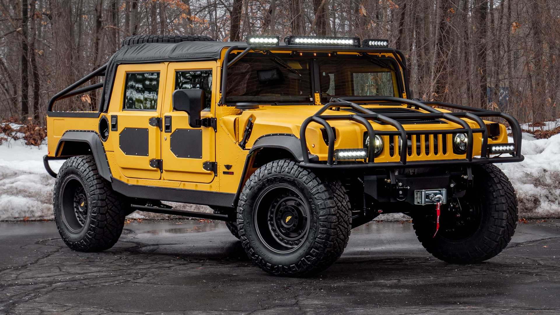 Mil Spec Automotive M1 R Brings Luxury And Power To Classic Hummer News Lab