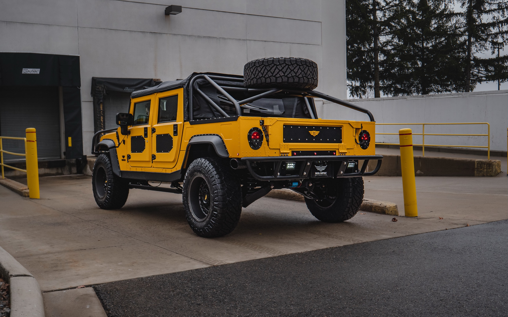 Mil Spec's First Hummer M1 R Is A Bright Yellow 800 HP Supertruck With A $400k Price Tag
