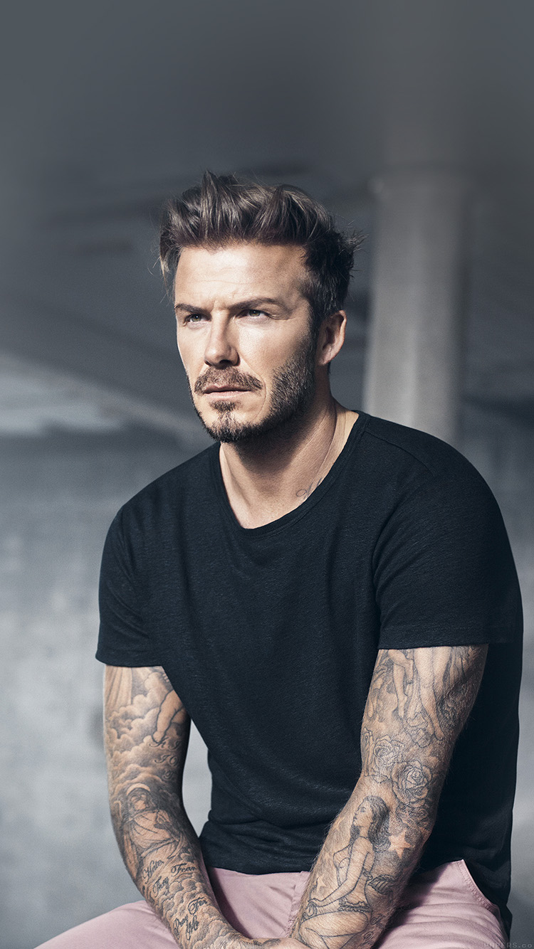David Beckham Black T Shirt