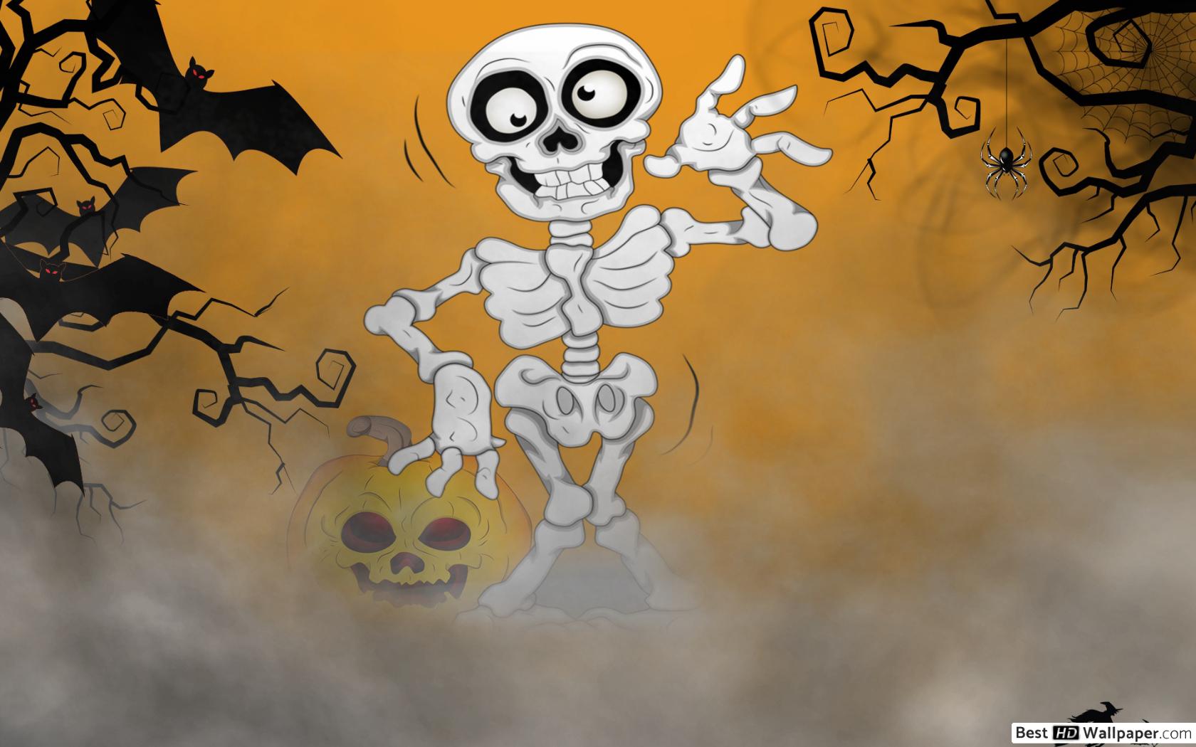 Funny skeleton HD wallpaper download