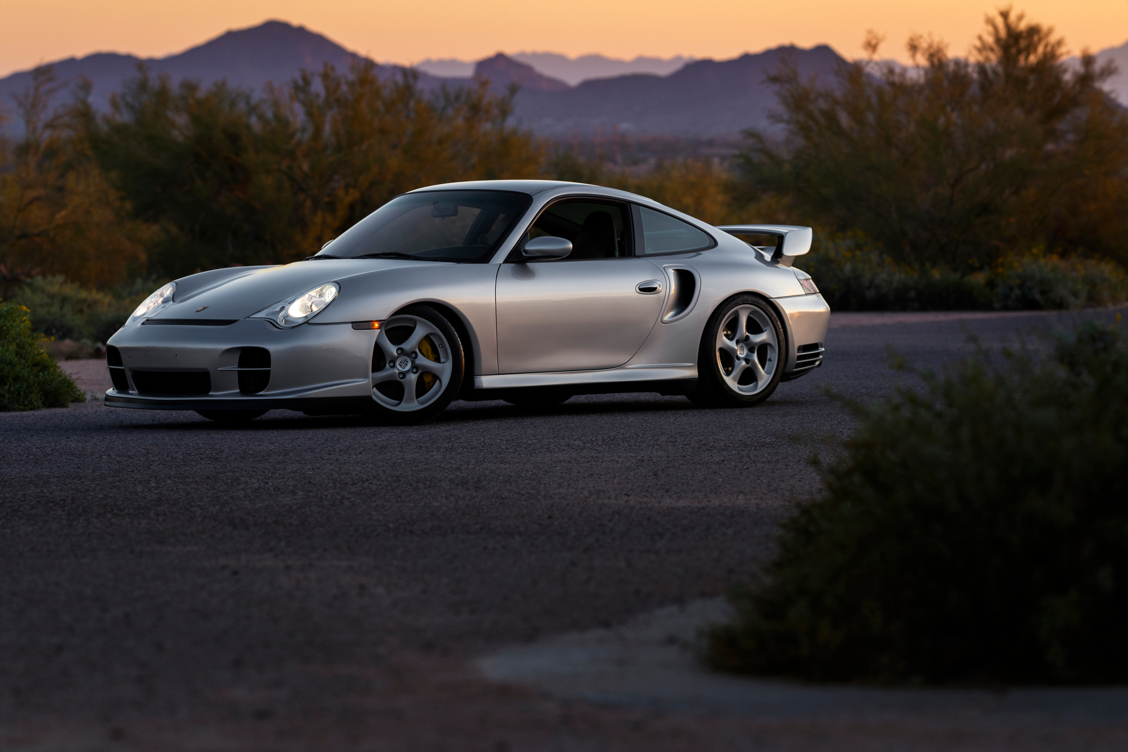 Wallpaper, vehicle, Porsche Porsche sports car, silver cars, asphalt 3840x2560