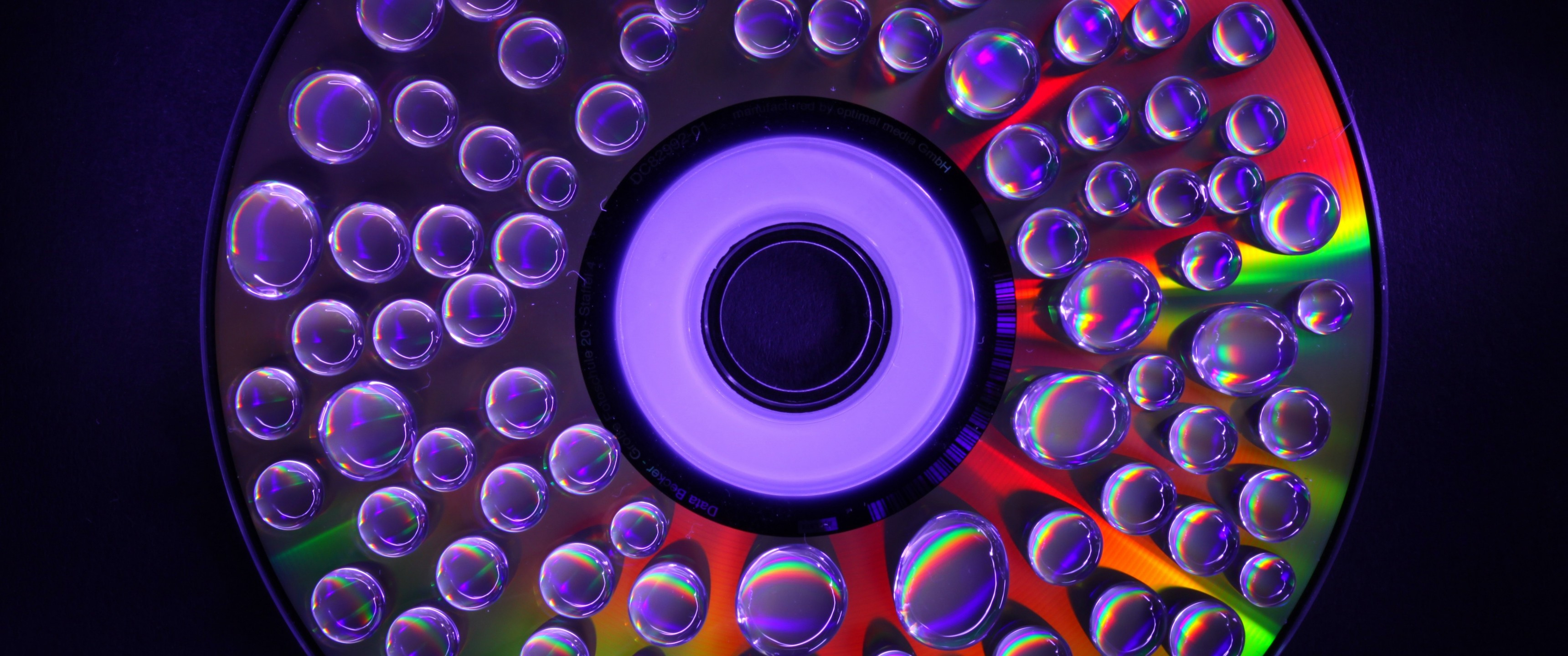 Download 3440x1440 Shiny Bubbles, Circle, Weird Wallpaper