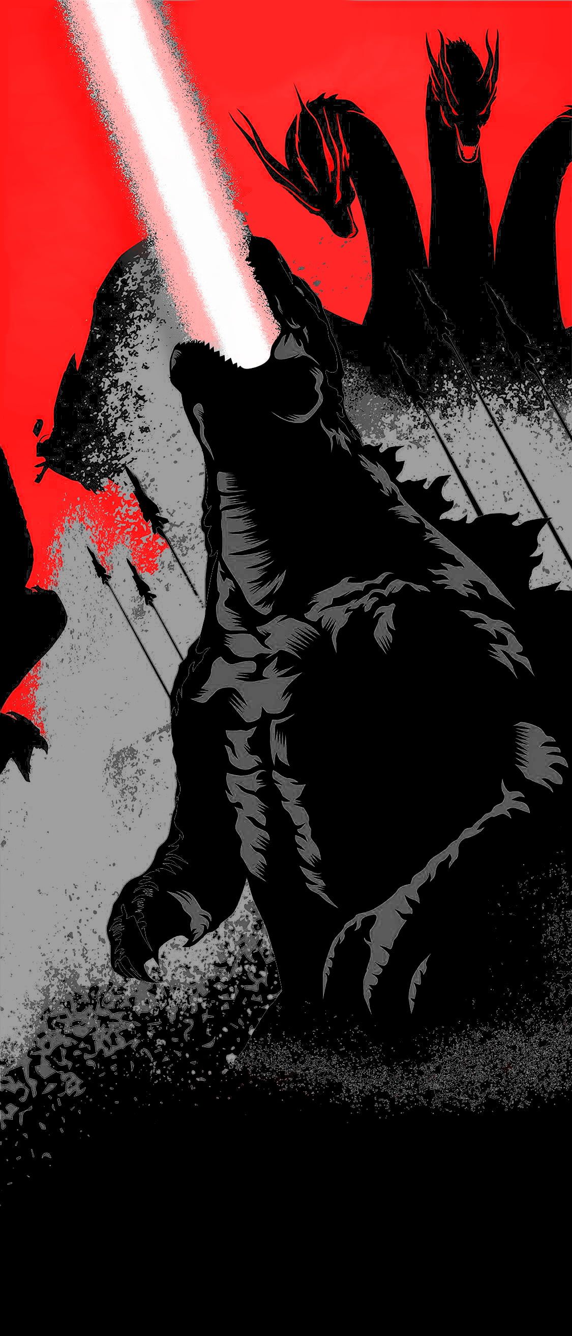 King of the Monsters #Godzilla #amoled