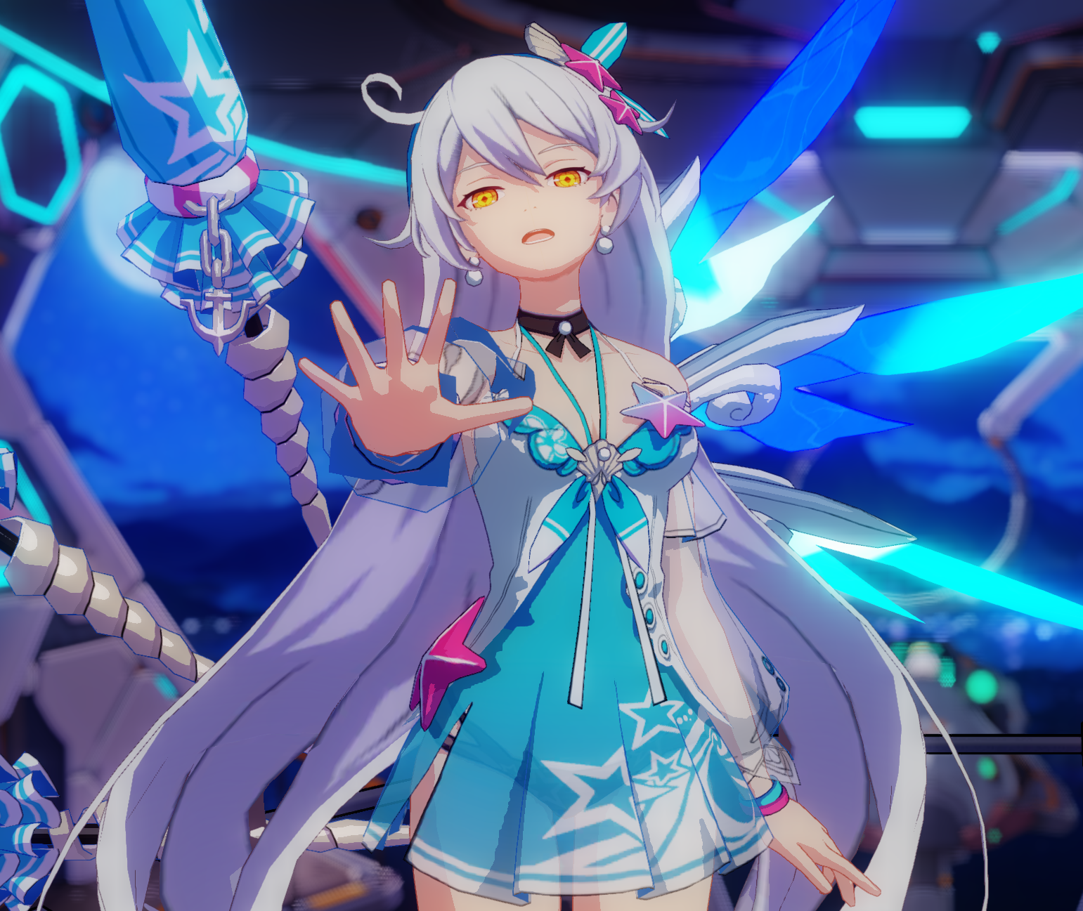 Herrscher of the Void summer swimsuit in glorious 2k: houkai3rd