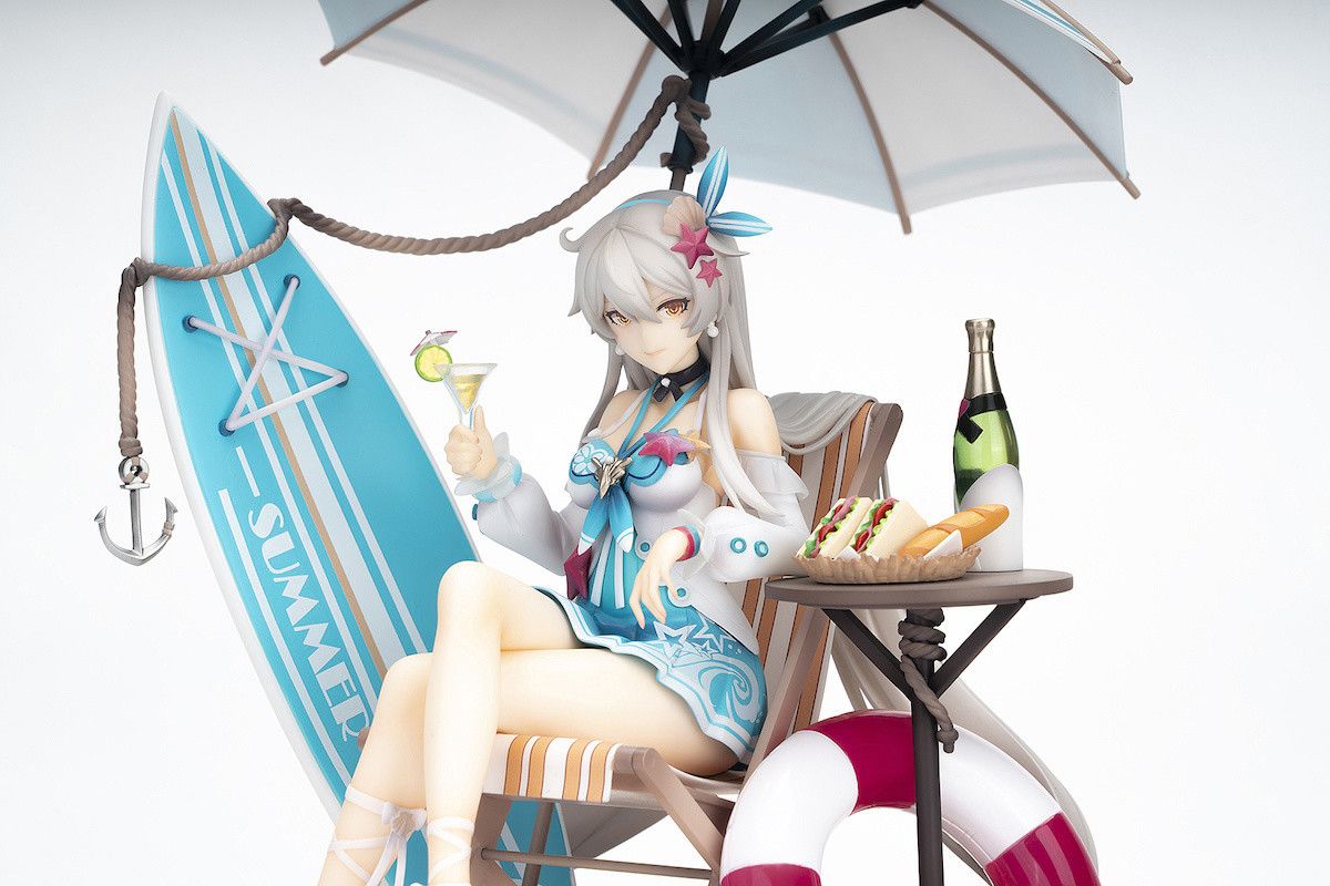 Honkai Impact 3rd Kiana Kaslana: Herrscher Of The Void Parasol Kaiserin Ver. 1 8 Scale Figure. Marine Theme, Figures, Anime Figures