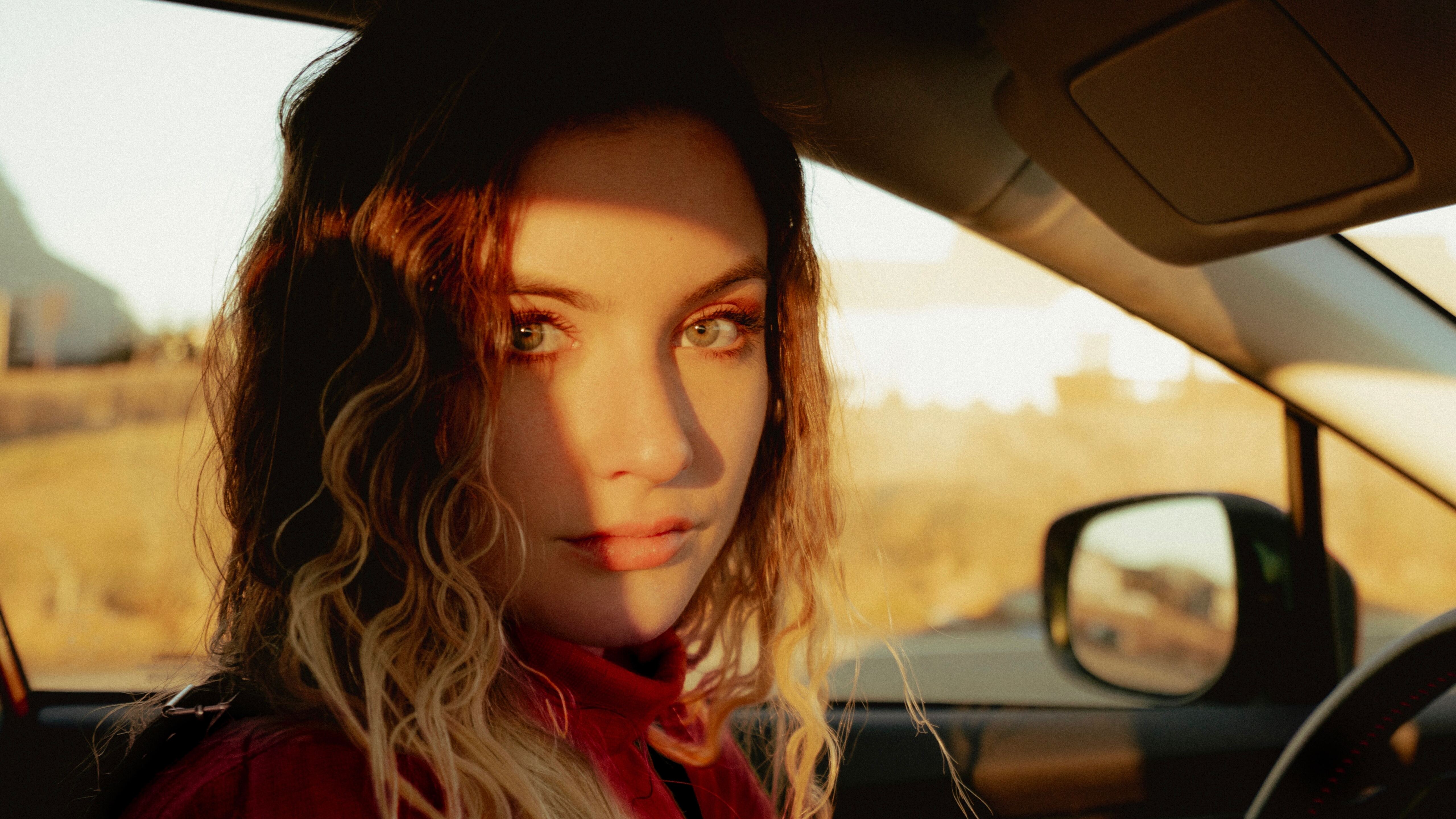 Girl Car 80s Portrait 5k 5k HD 4k Wallpaper, Image, Background, Photo and Picture