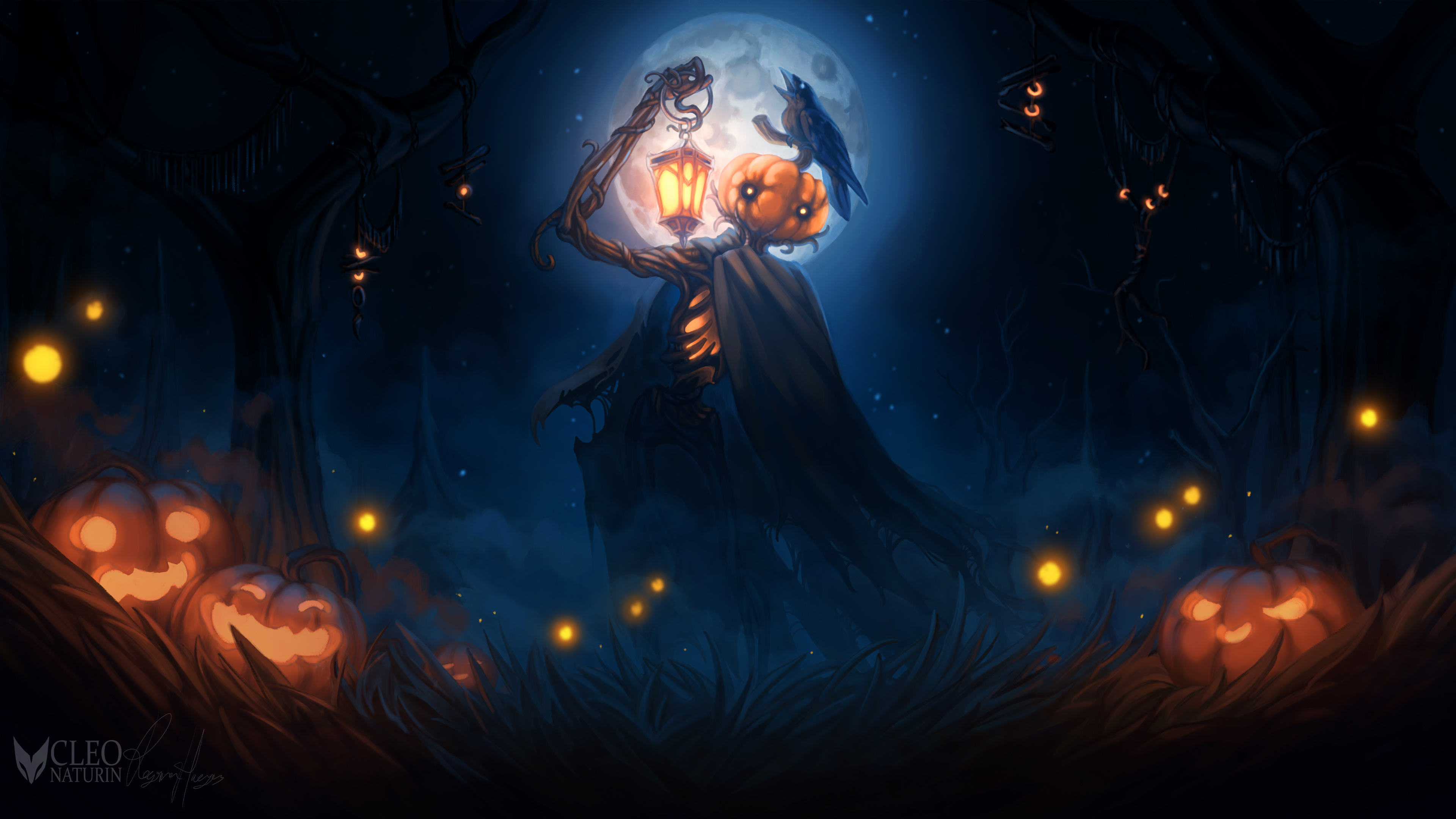 Halloween Pixel Art Wallpapers Wallpaper Cave