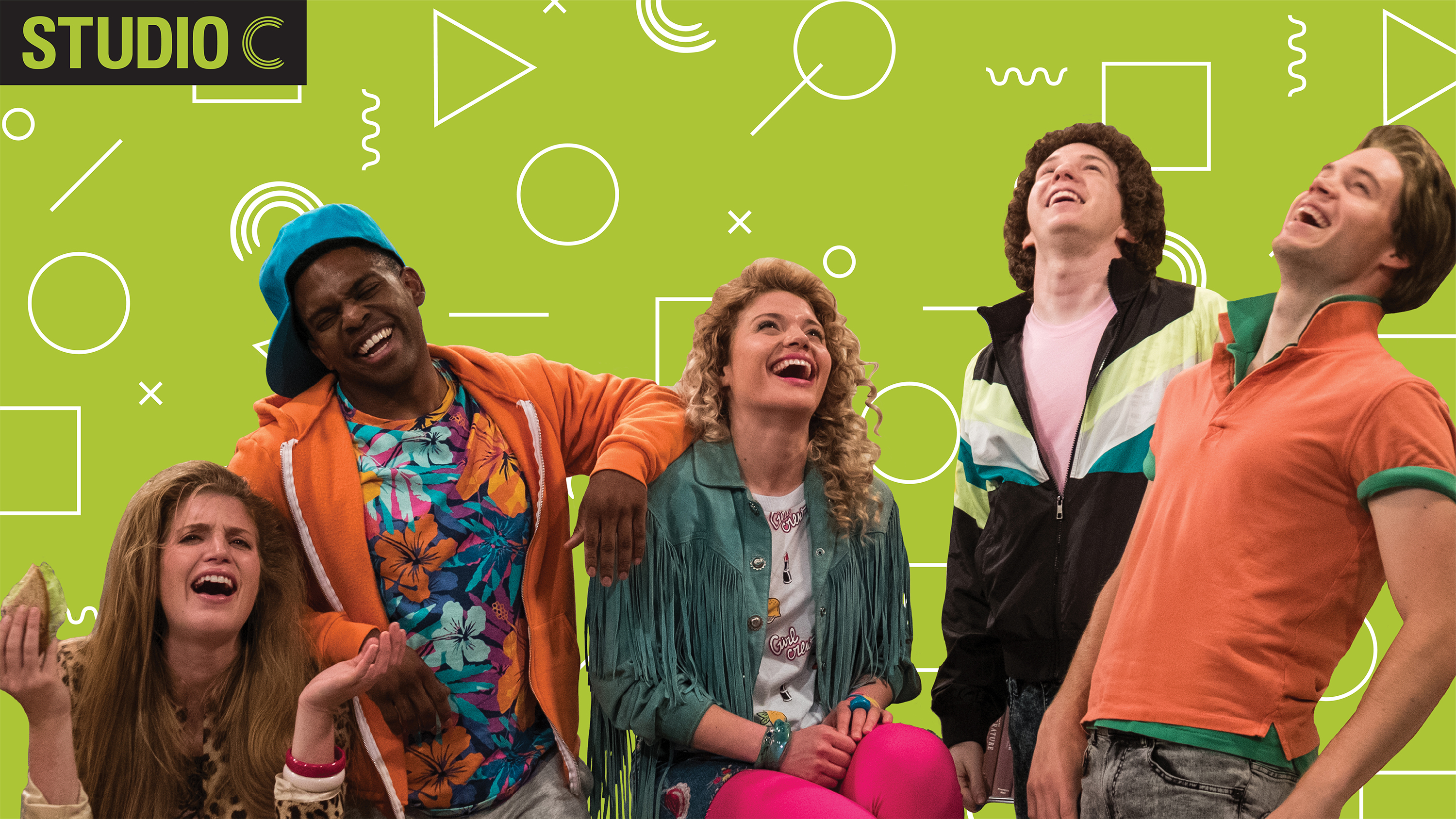 Studio C Wallpaper 80's Throwback