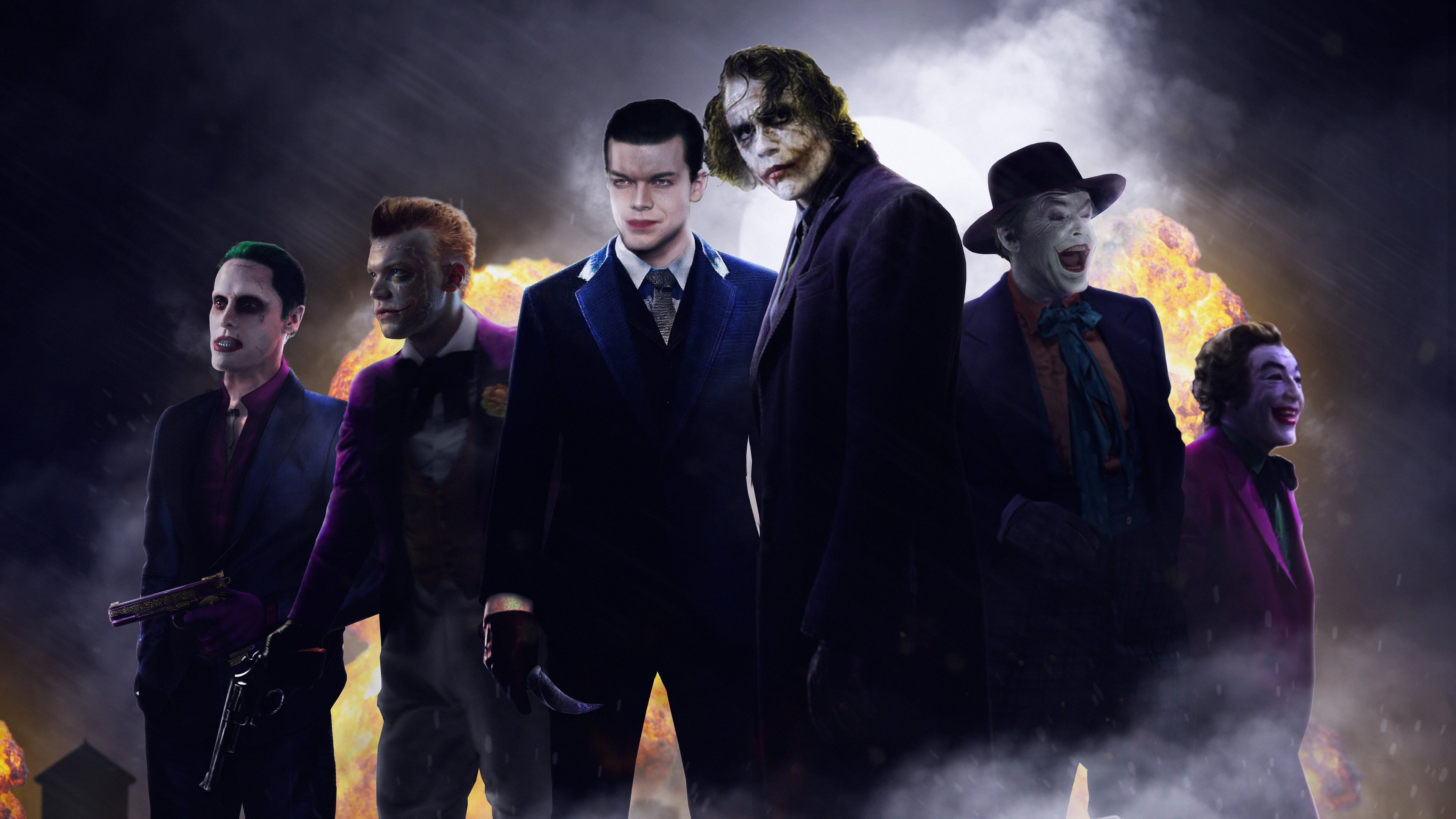 Wallpaper 4k The Jokers 8k Wallpaper