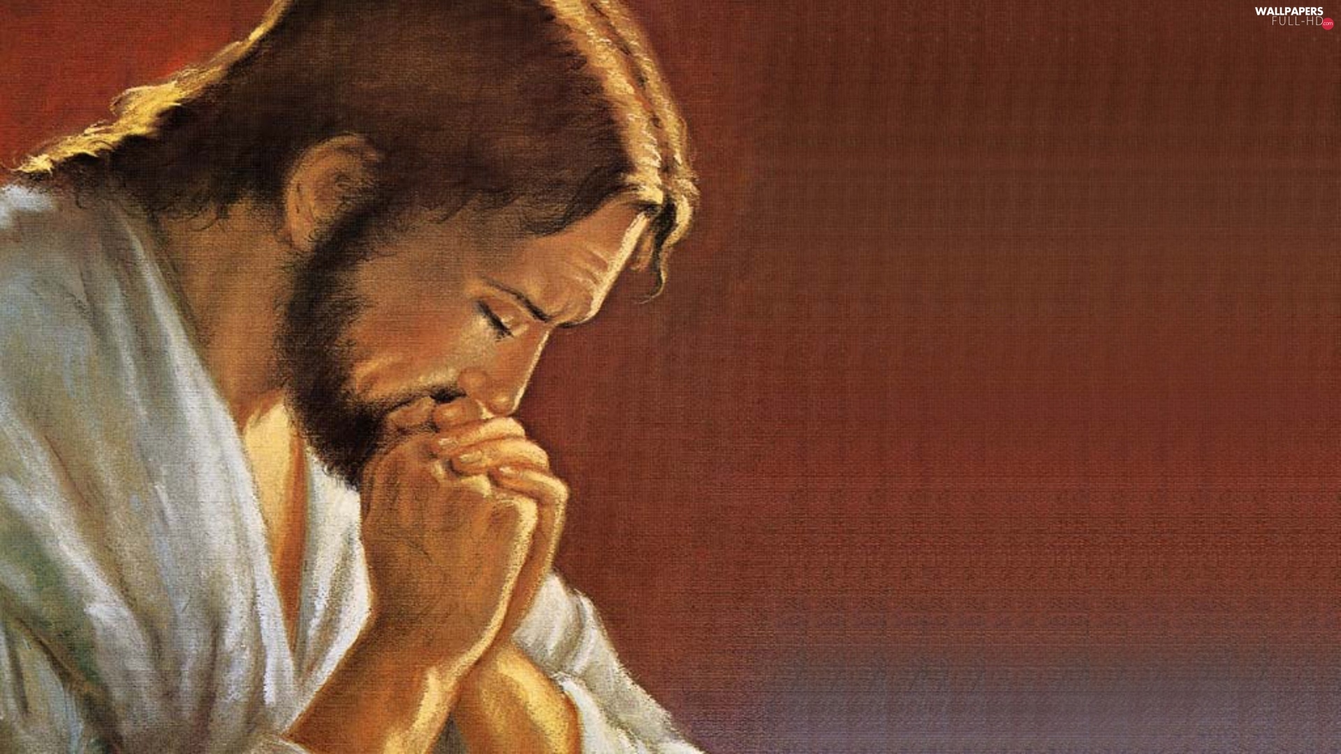 themselves, Jesus, prayer HD Wallpaper: 1920x1080