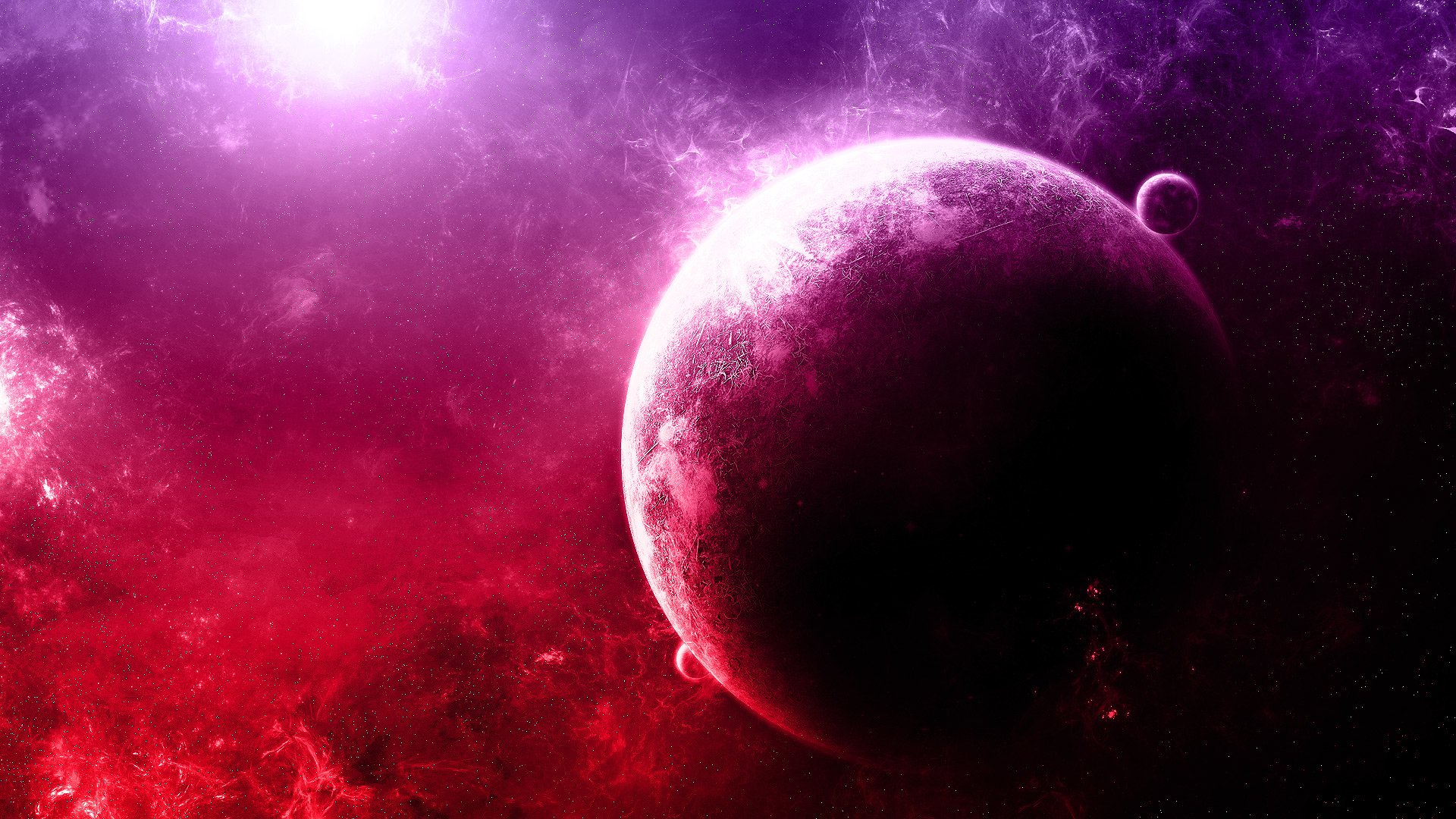 Sci Fi Planets HD Wallpaper