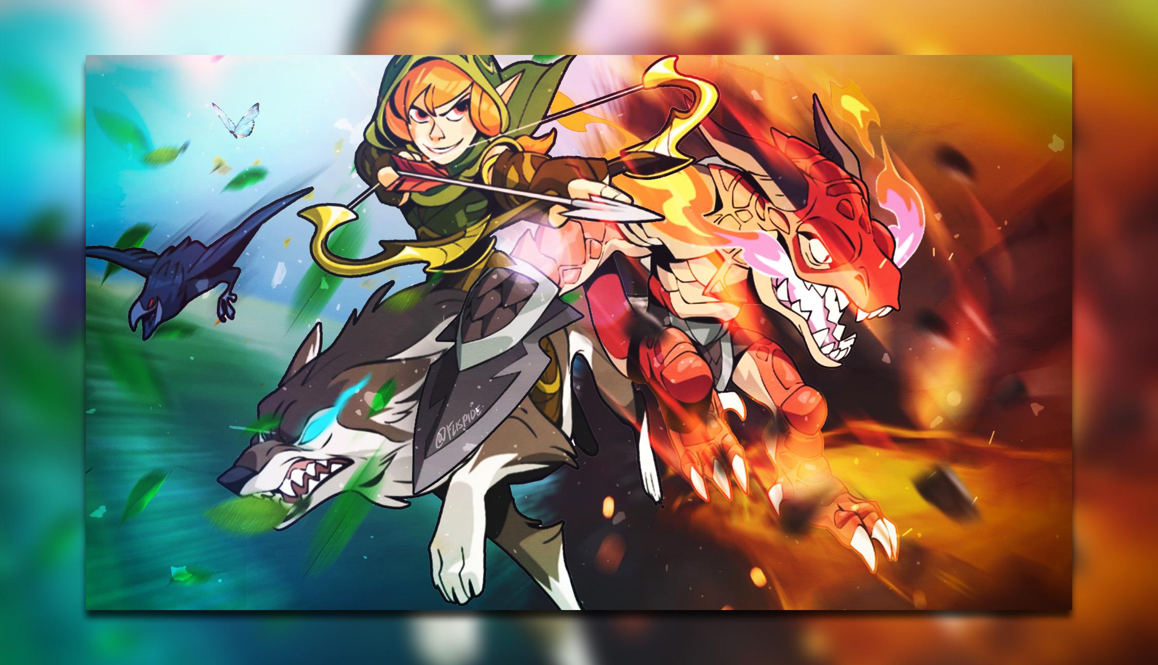 Ragnir / Ember Wallpaper (DOWNLOAD IN COMMENTS): Brawlhalla