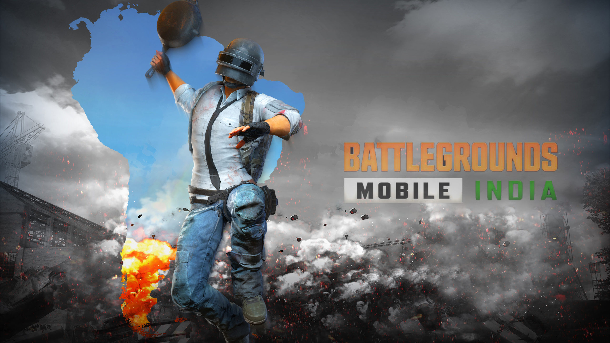 Full HD Battleground Mobile India Wallpaper