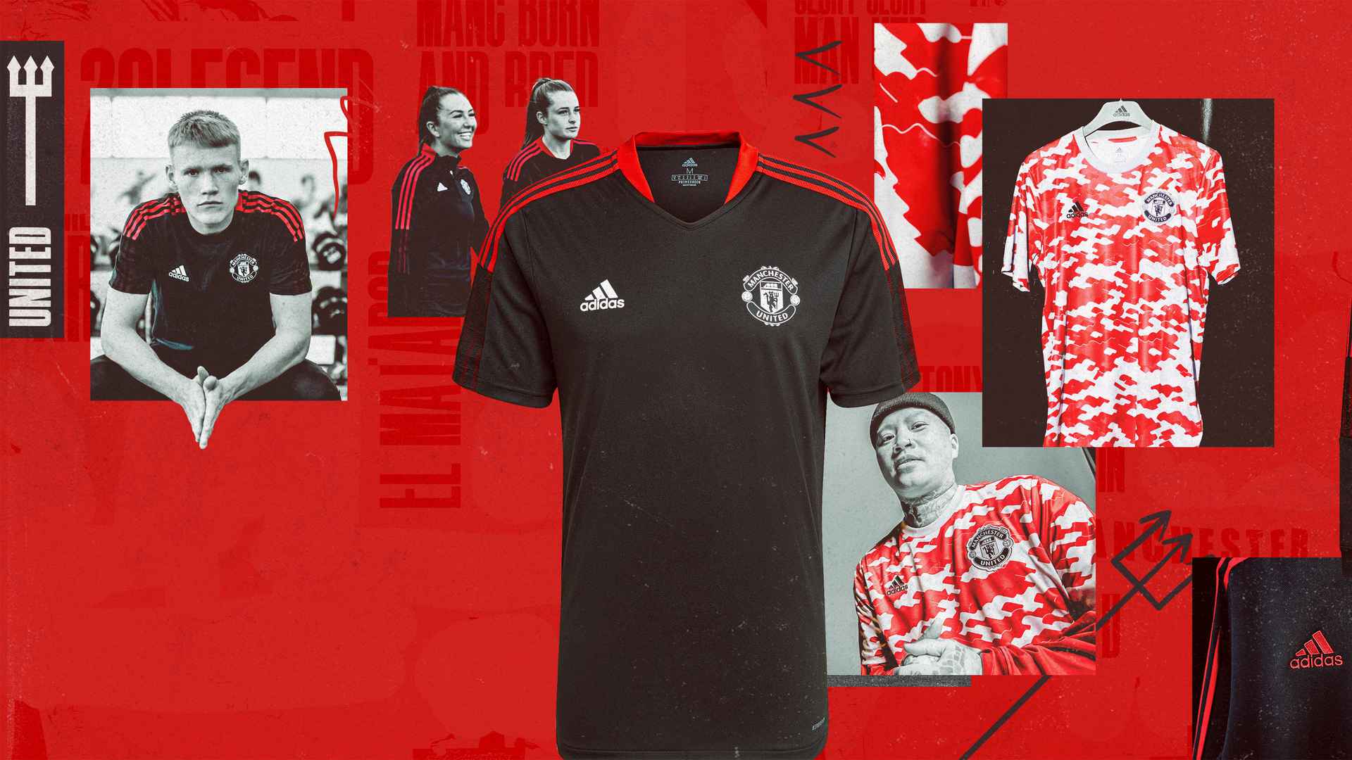 Man Utd and adidas launch new training range for 202122 season