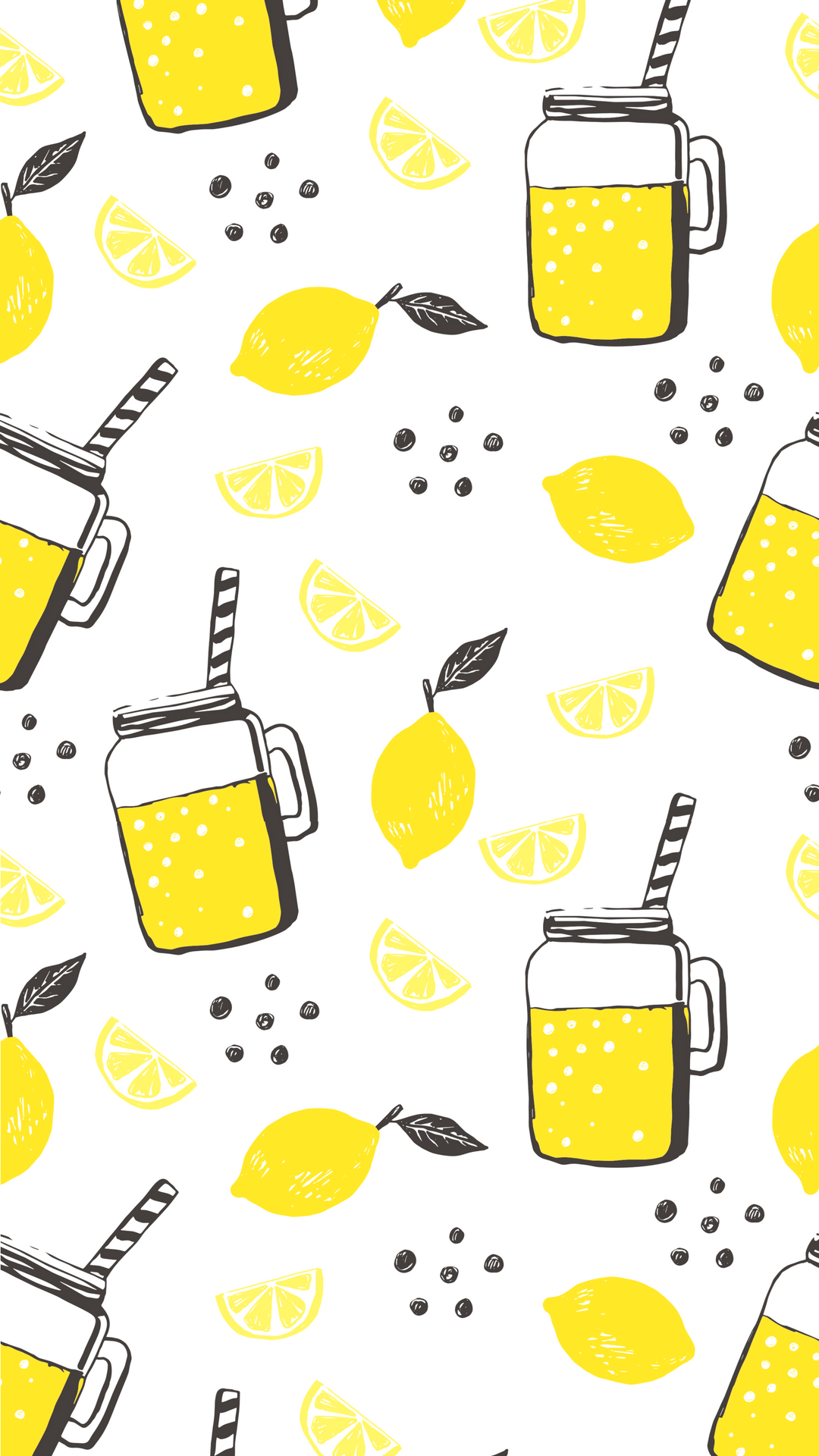 Lemonade Smart Phone Background.png 1 080×1 920 пикс. Cute Wallpaper For Phone, Summer Wallpaper Phone, Phone Wallpaper