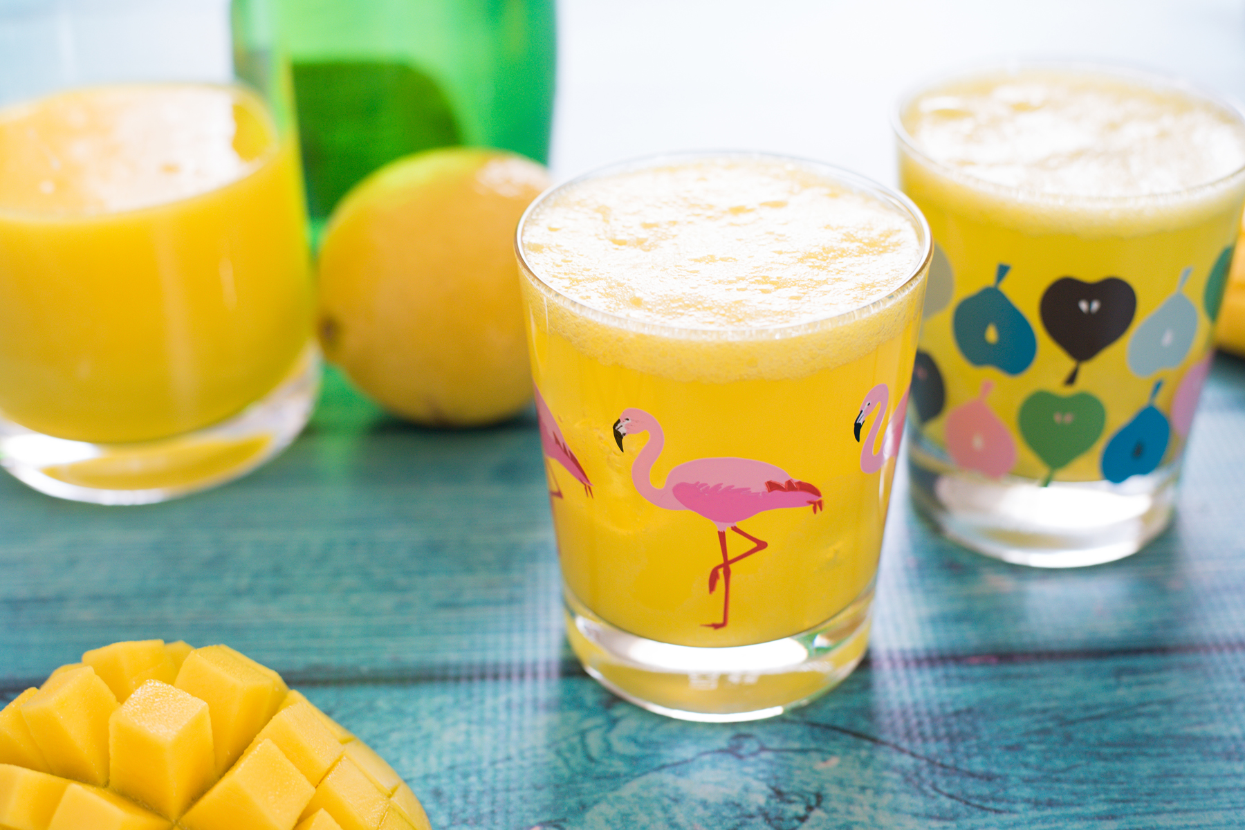 Sparkling Mango Lemonade All Summer Long