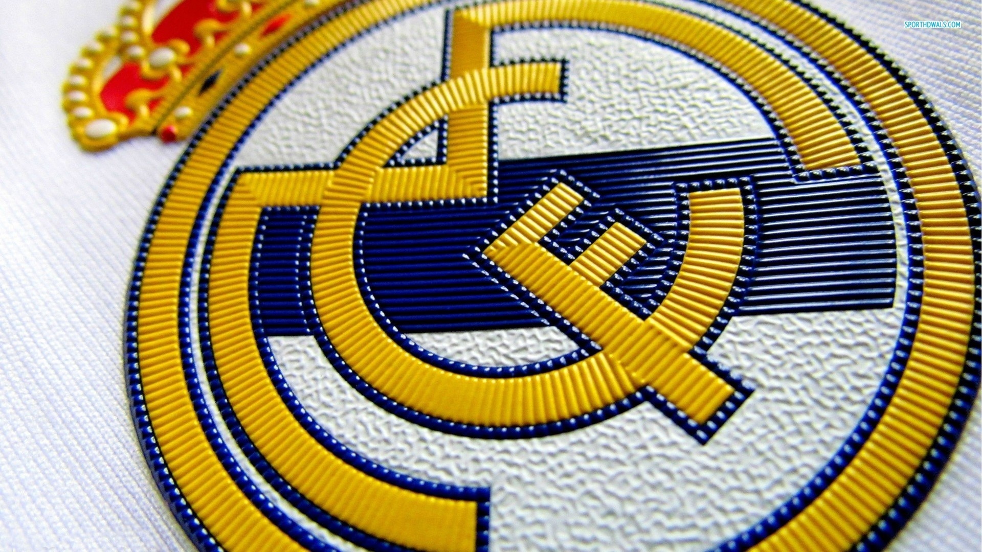 Real Madrid Club De Fútbol Madrid Logo Live Wallpaper HD