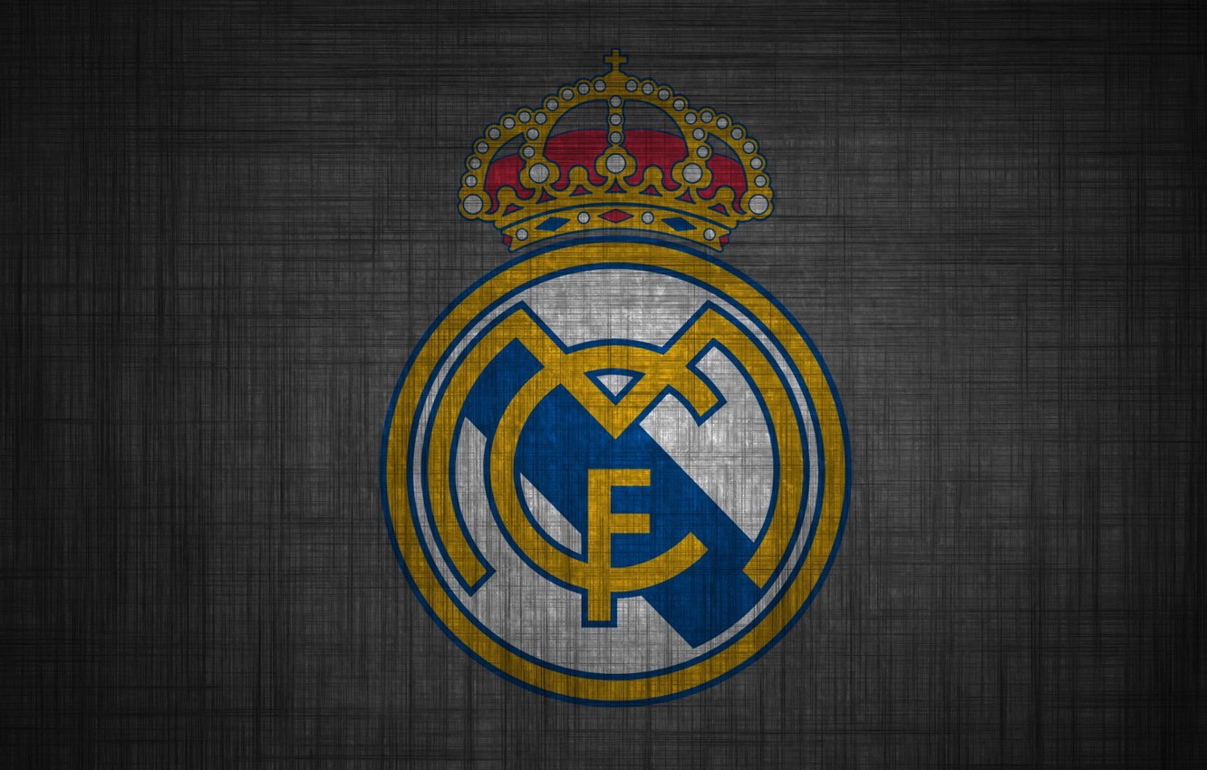 Wallpaper wallpaper, sport, logo, football, Real Madrid CF image for desktop, section спорт