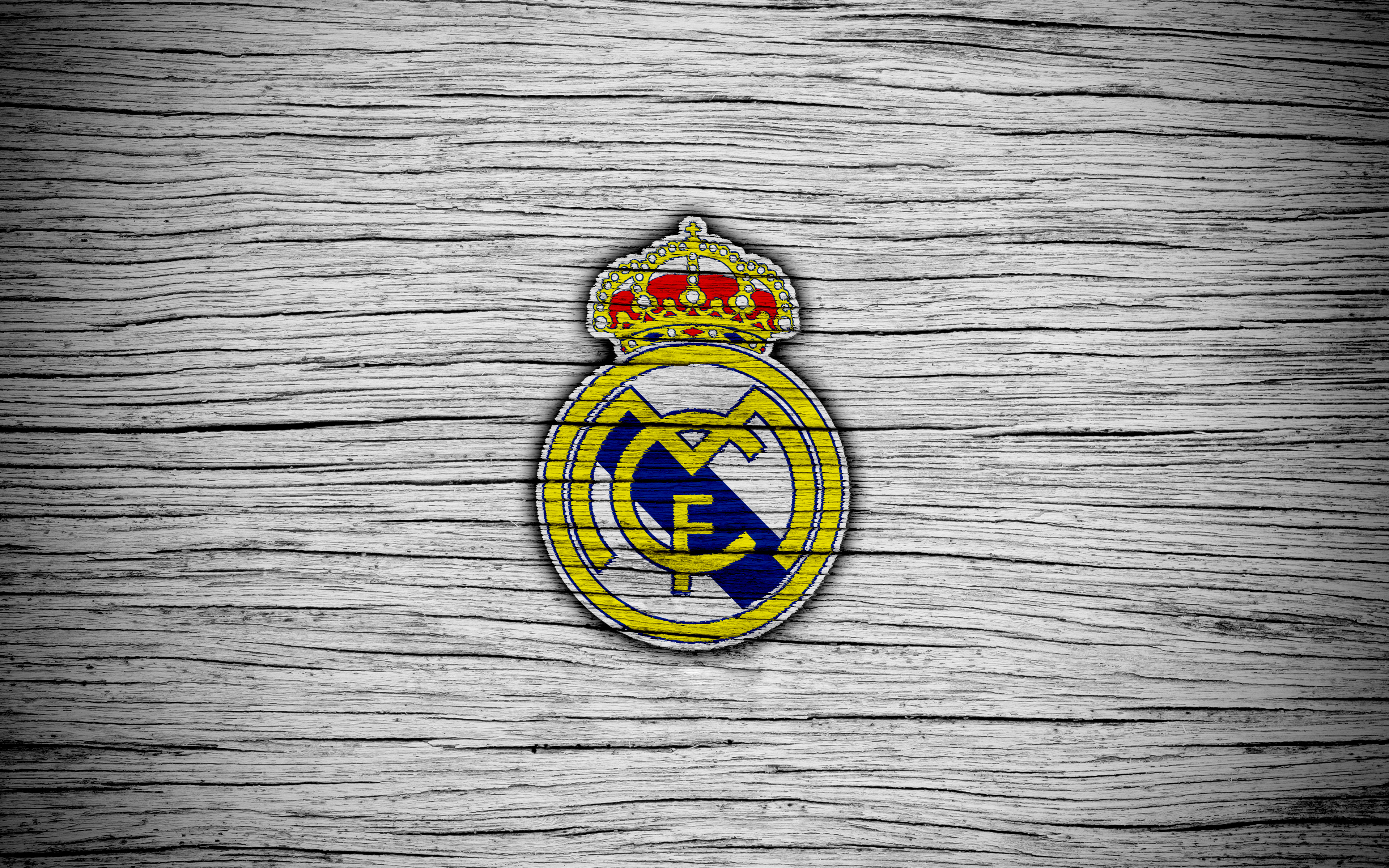 Real Madrid Logo 4k Ultra HD Wallpaper